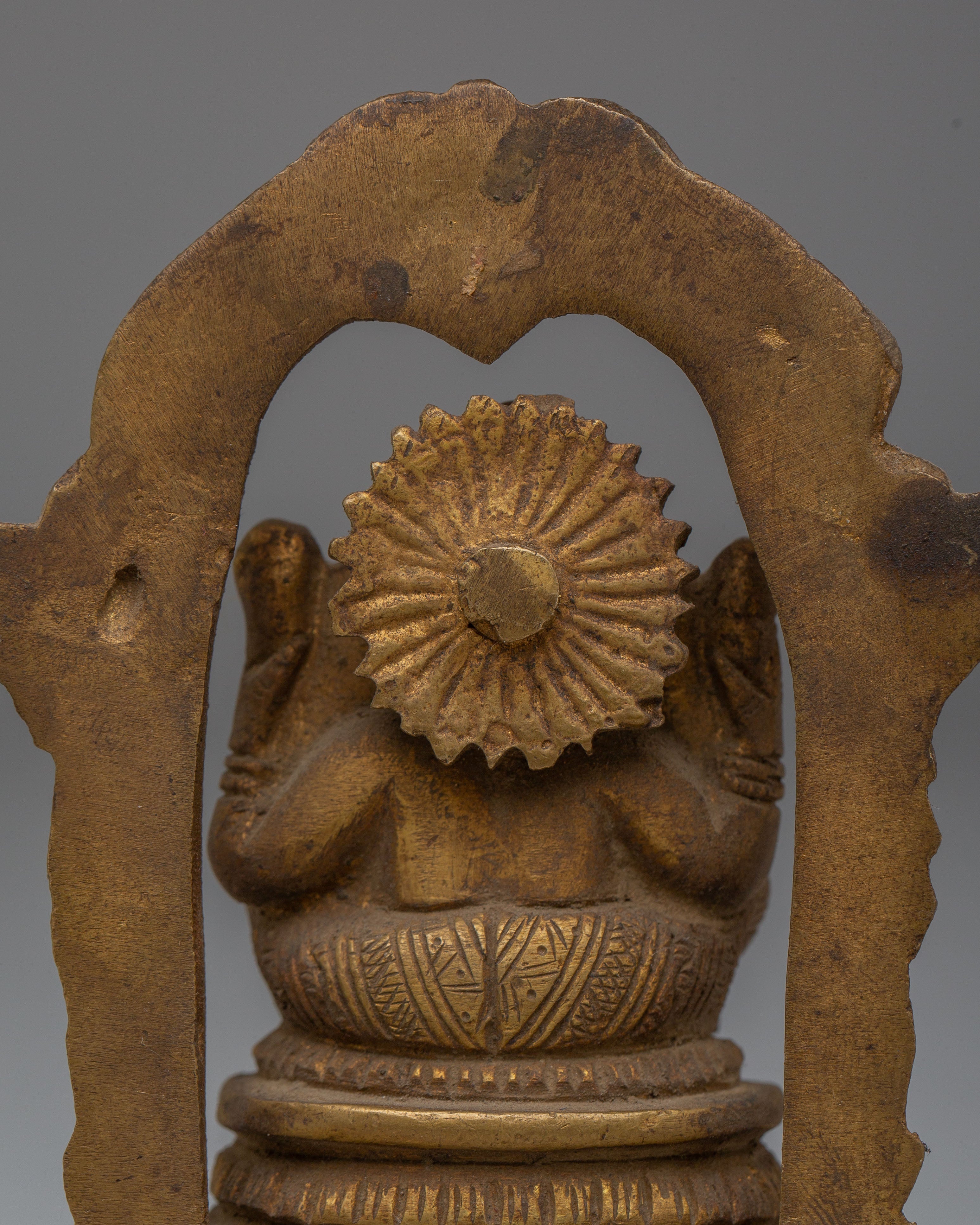Hindu Deity Ganesha Brass Statue | Symbol of Wisdom