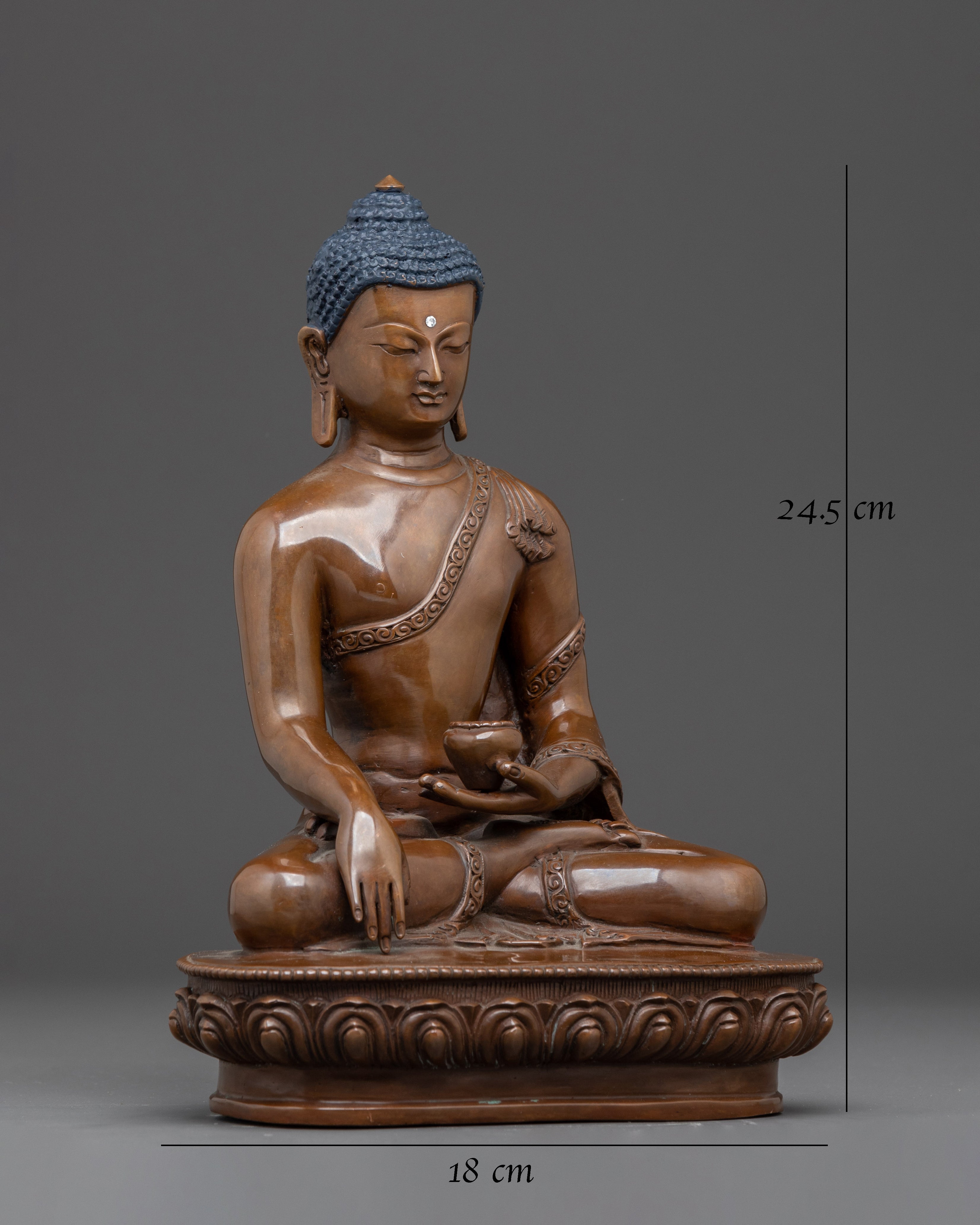 9.6 Inch Shakyamuni Buddha Statue 