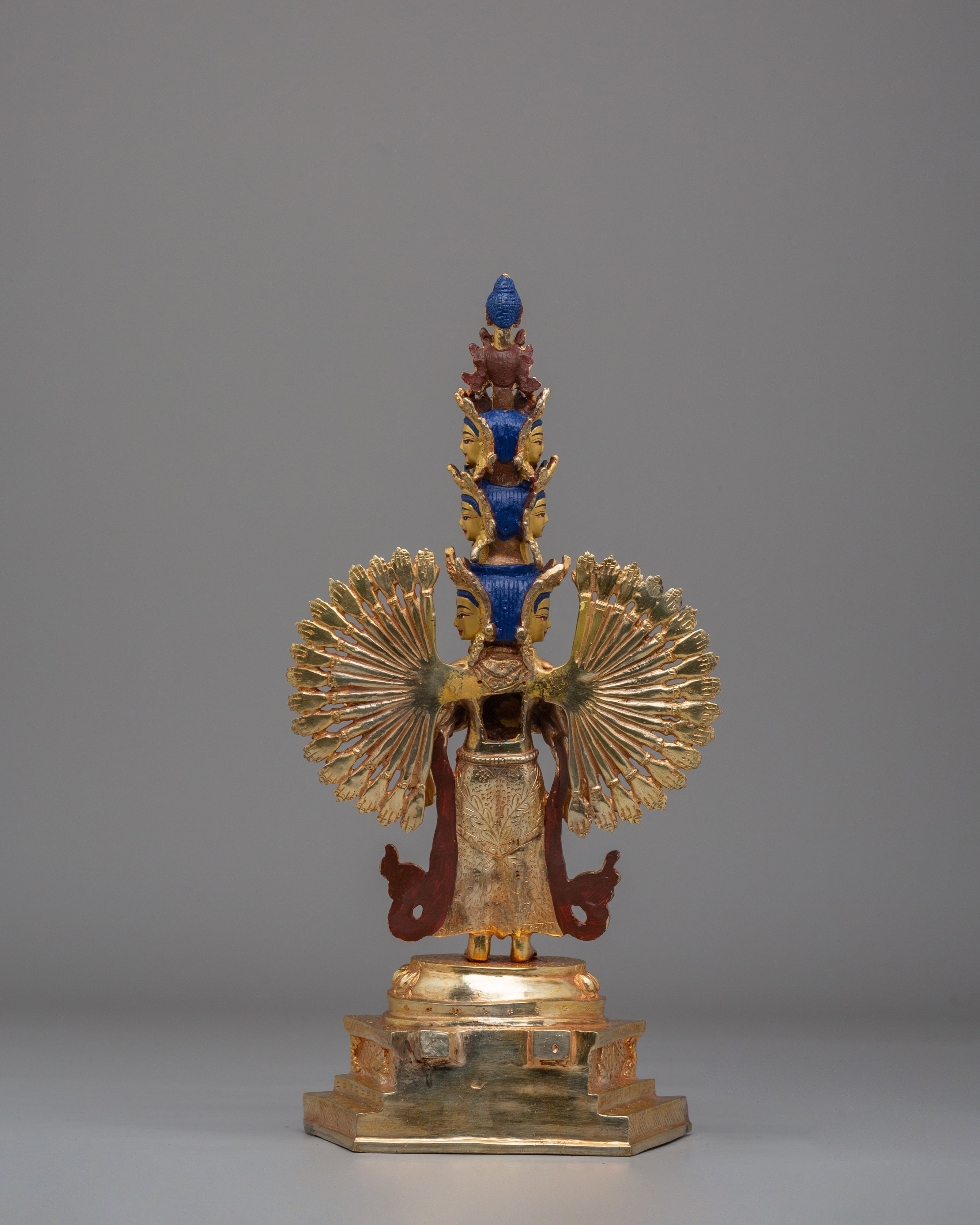 1000 Armed Chenrezig Deity Statue | Avalokiteshvara Buddhist Deity