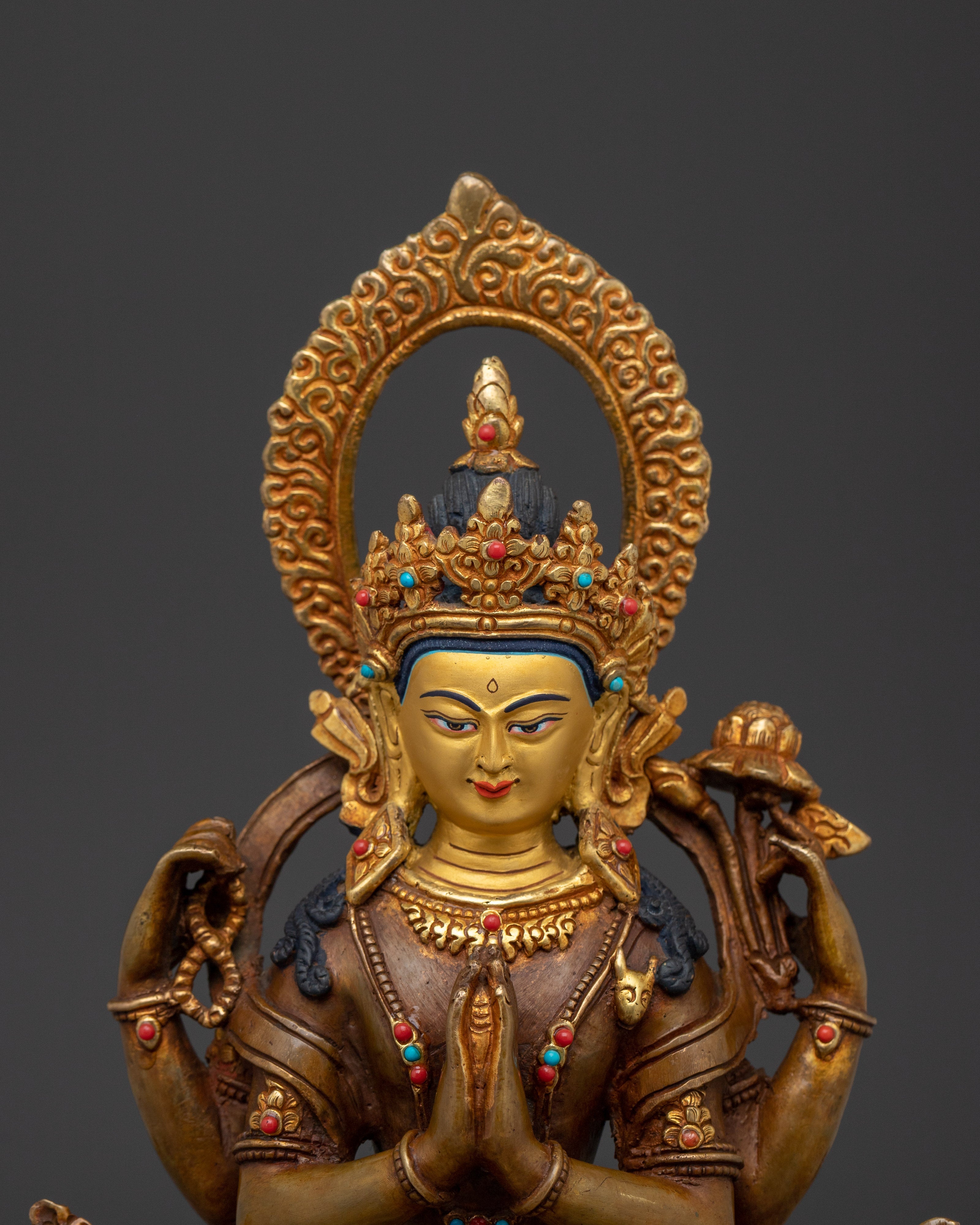Lord Chenrezig Artwork | Avalokiteshvara Serene Figurine