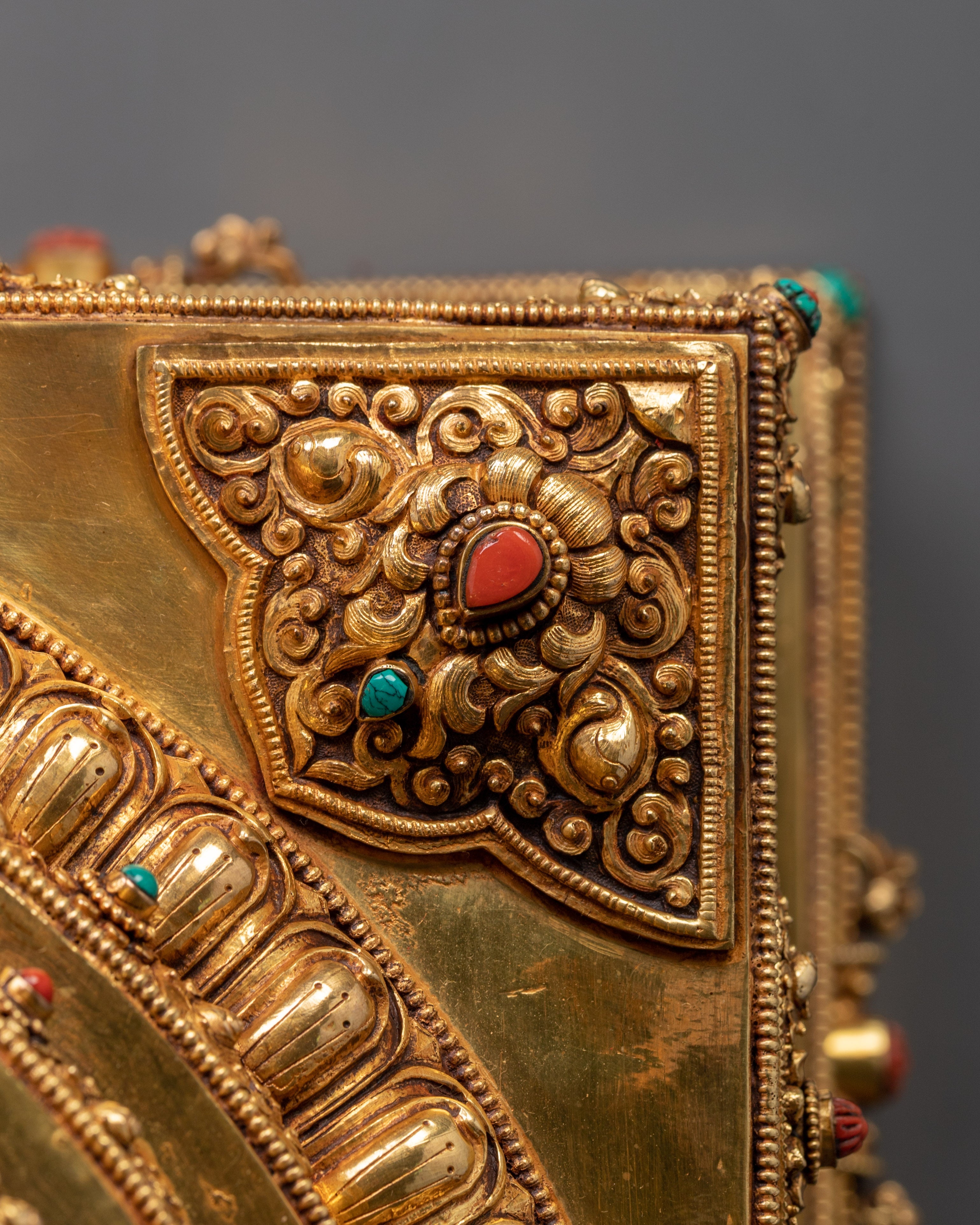 Stupa with Gold Plating | Sacred Meditation Symbol