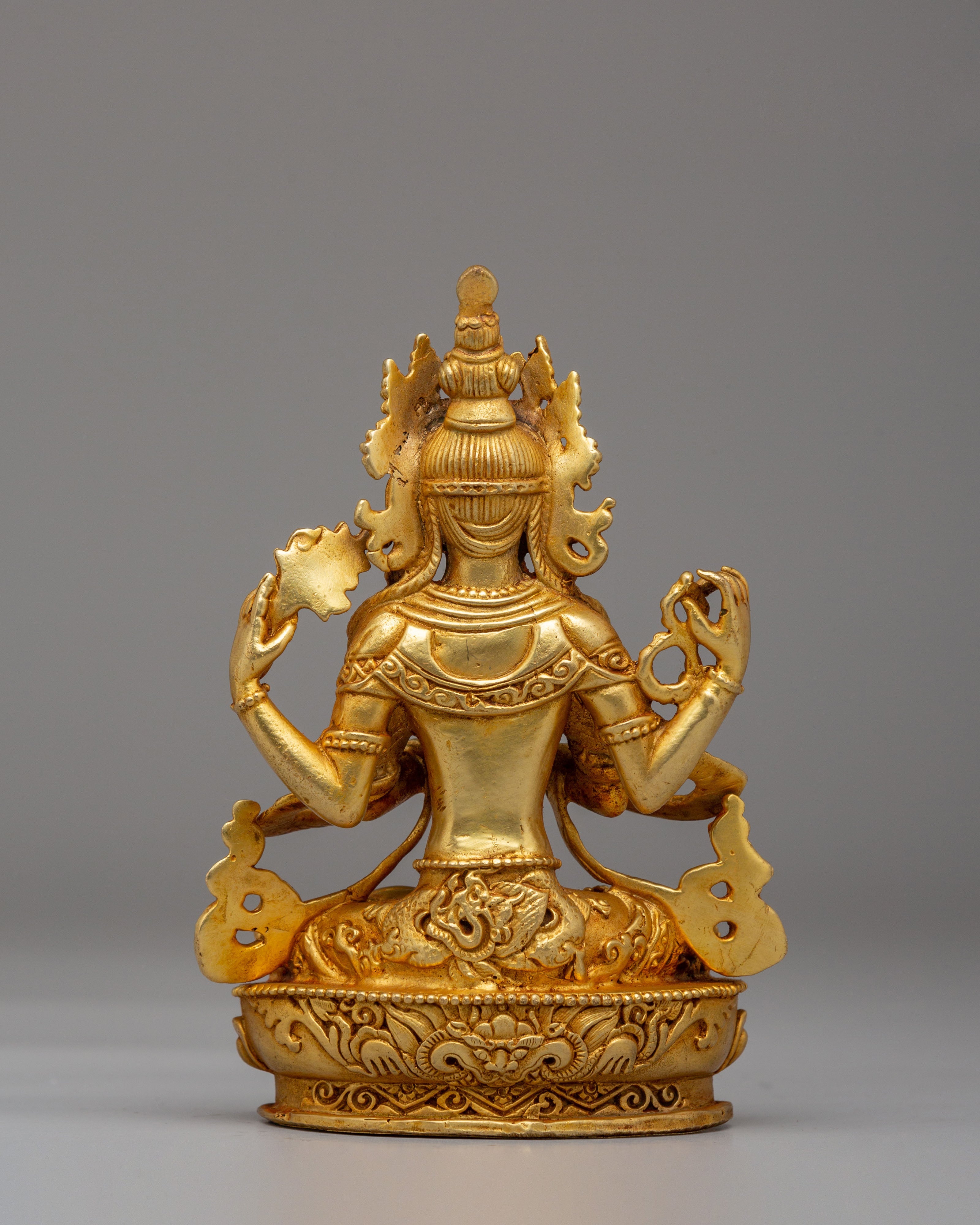 Avalokiteshvara Compassion Deity Statue | Tibetan Chenrezig Statue