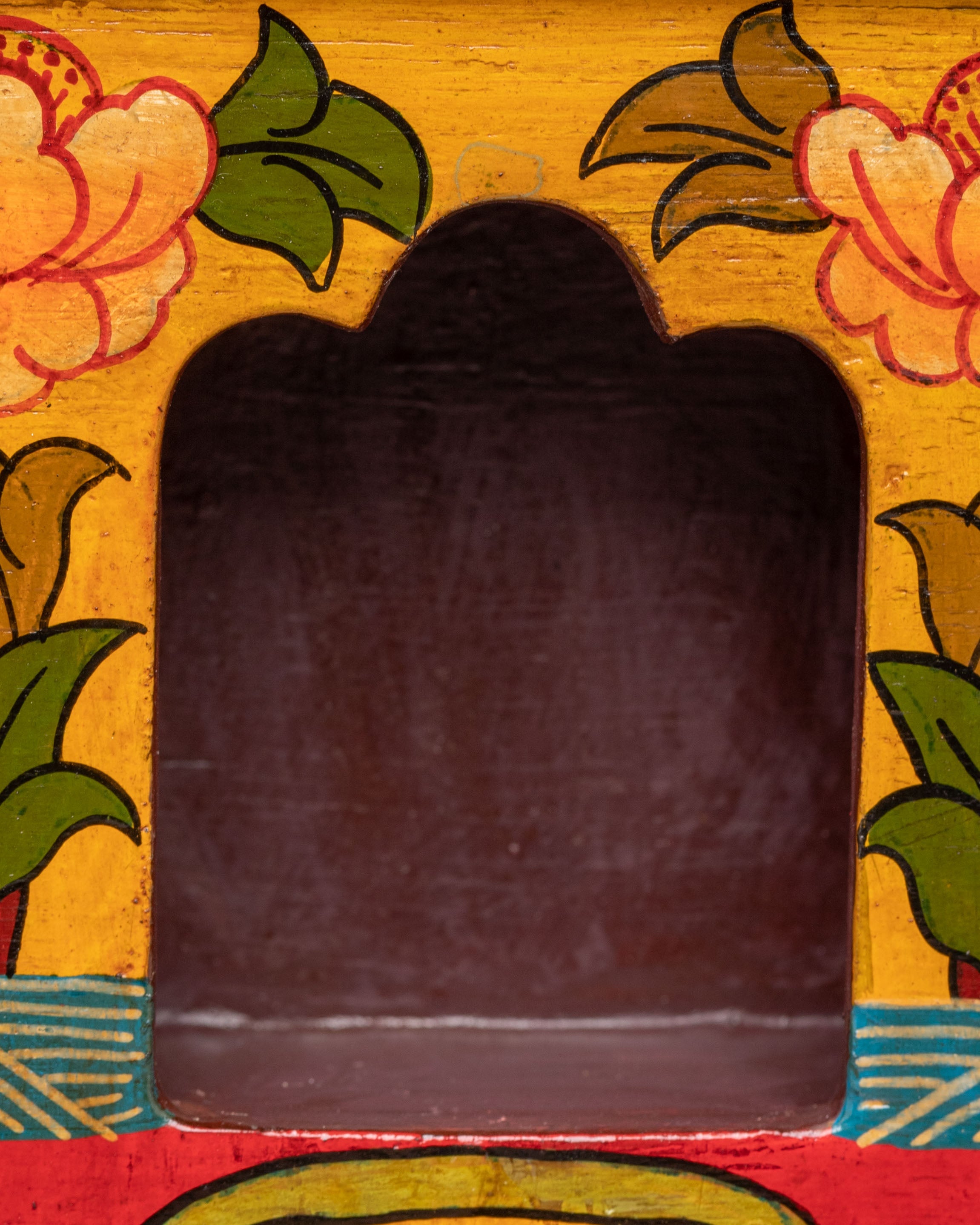 Tibetan Altar Box with Statue | Perfect for Meditation &amp; Spiritual Decor