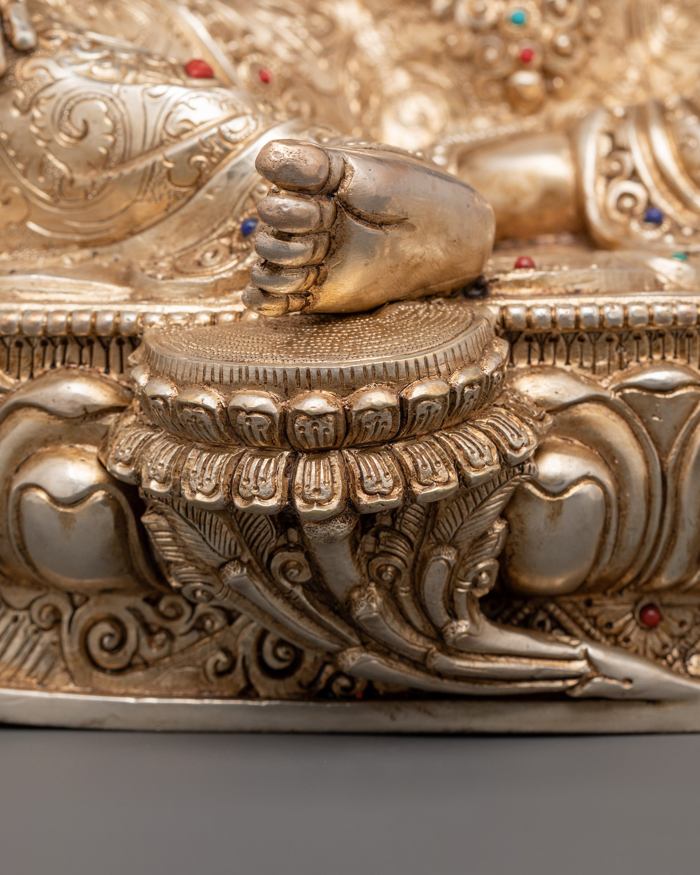 Sacred Green Tara Sculpture for Healing | Buddhist Goddess