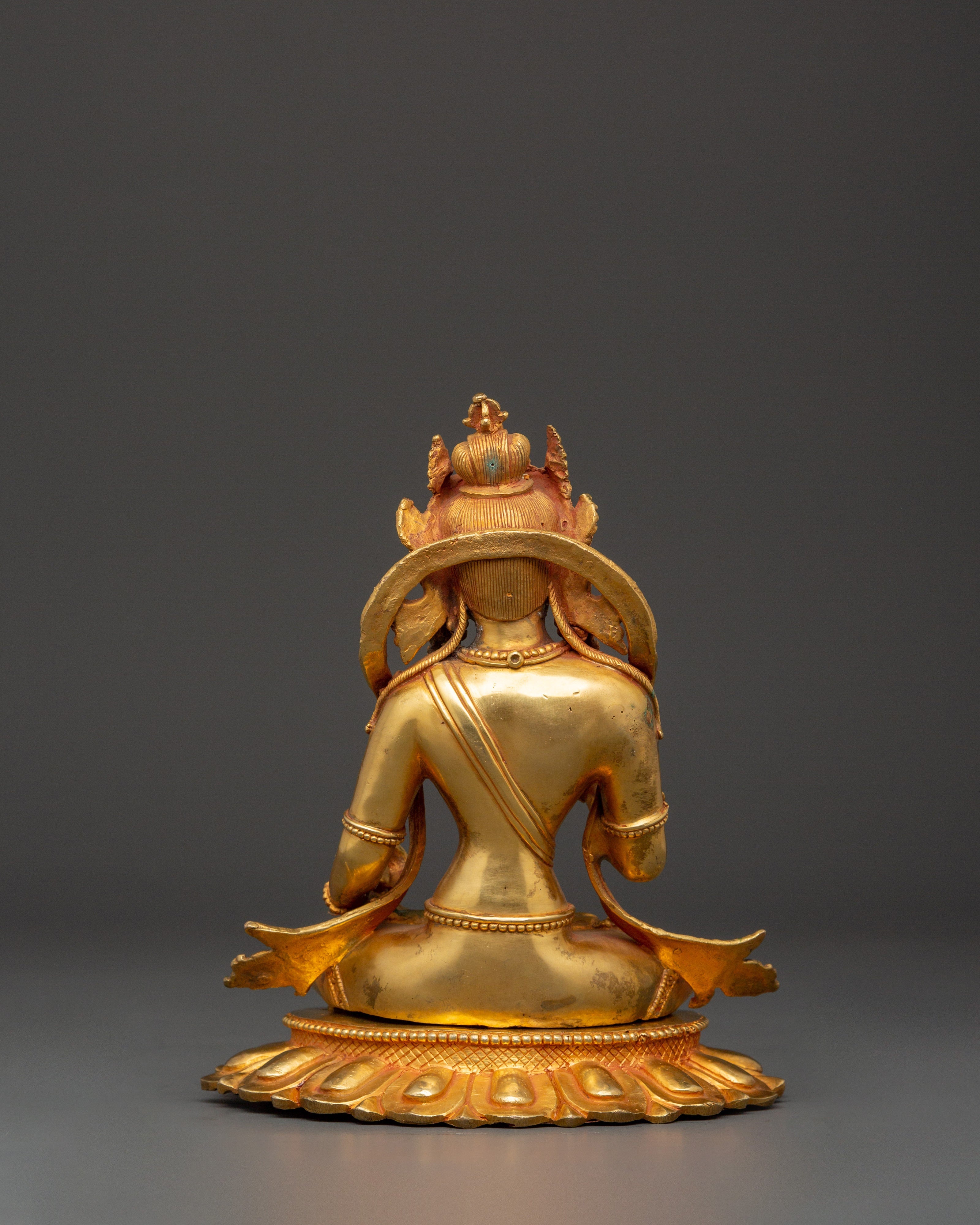 Elegant Vajrasattva Statue | 19cm Spiritual Decor