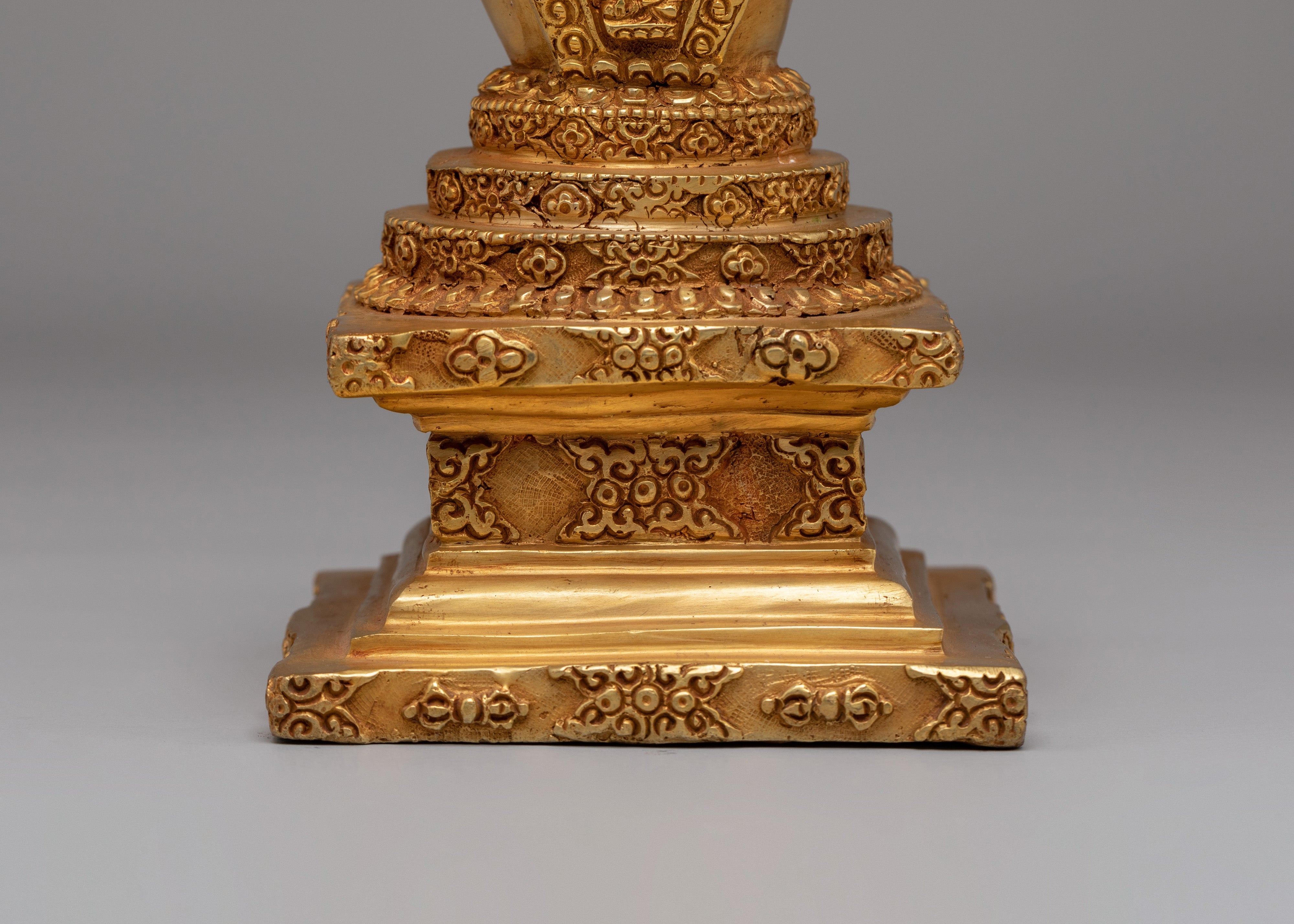 Handmade Stupa for Rituals | Tibetan Buddhist Altar Decor