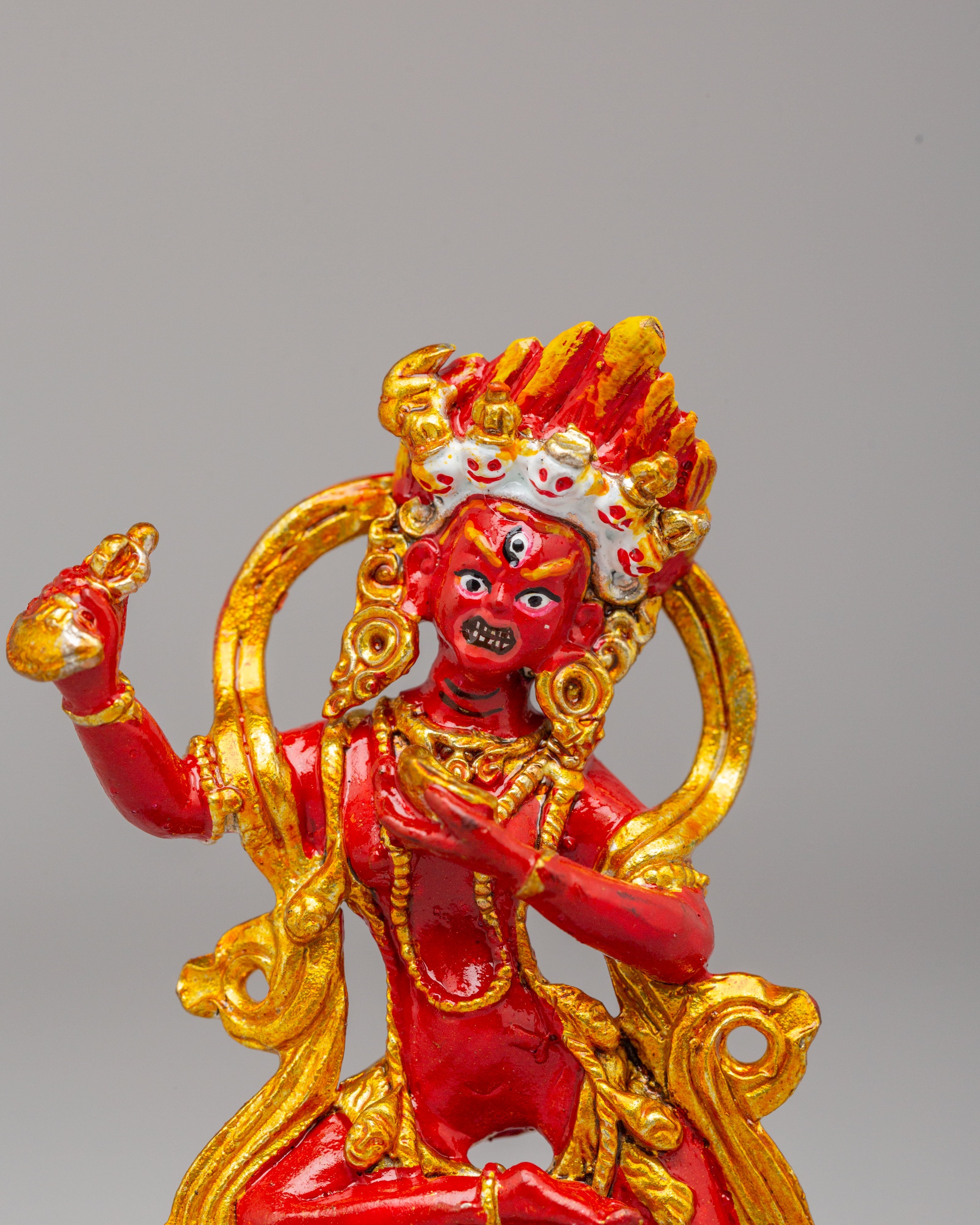 Handcrafted Dakini Statue Set | Tibetan Tantric Deity Figurines
