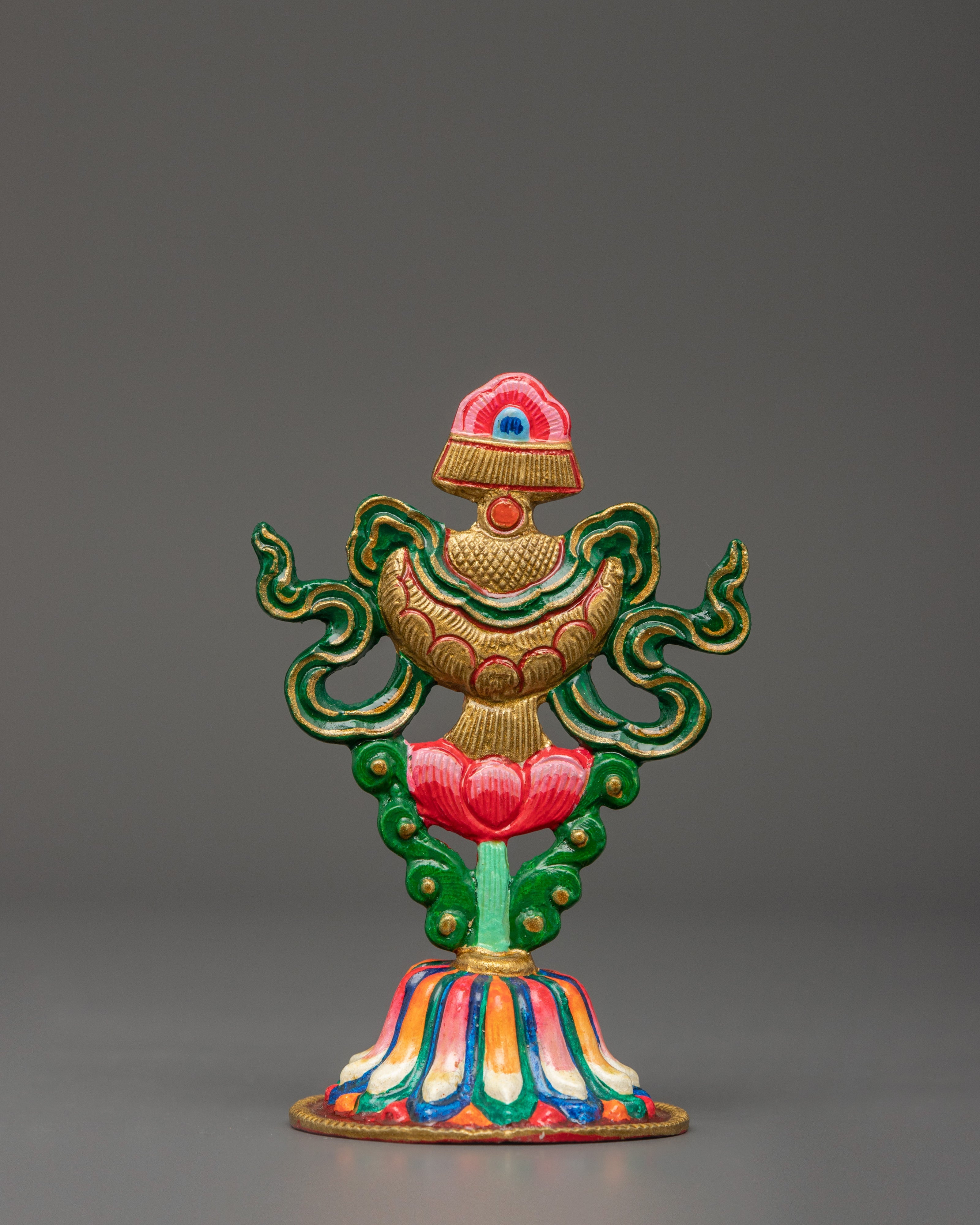 Colorful Buddhist 8 Auspicious Symbols | Buddhist Spiritual Decor