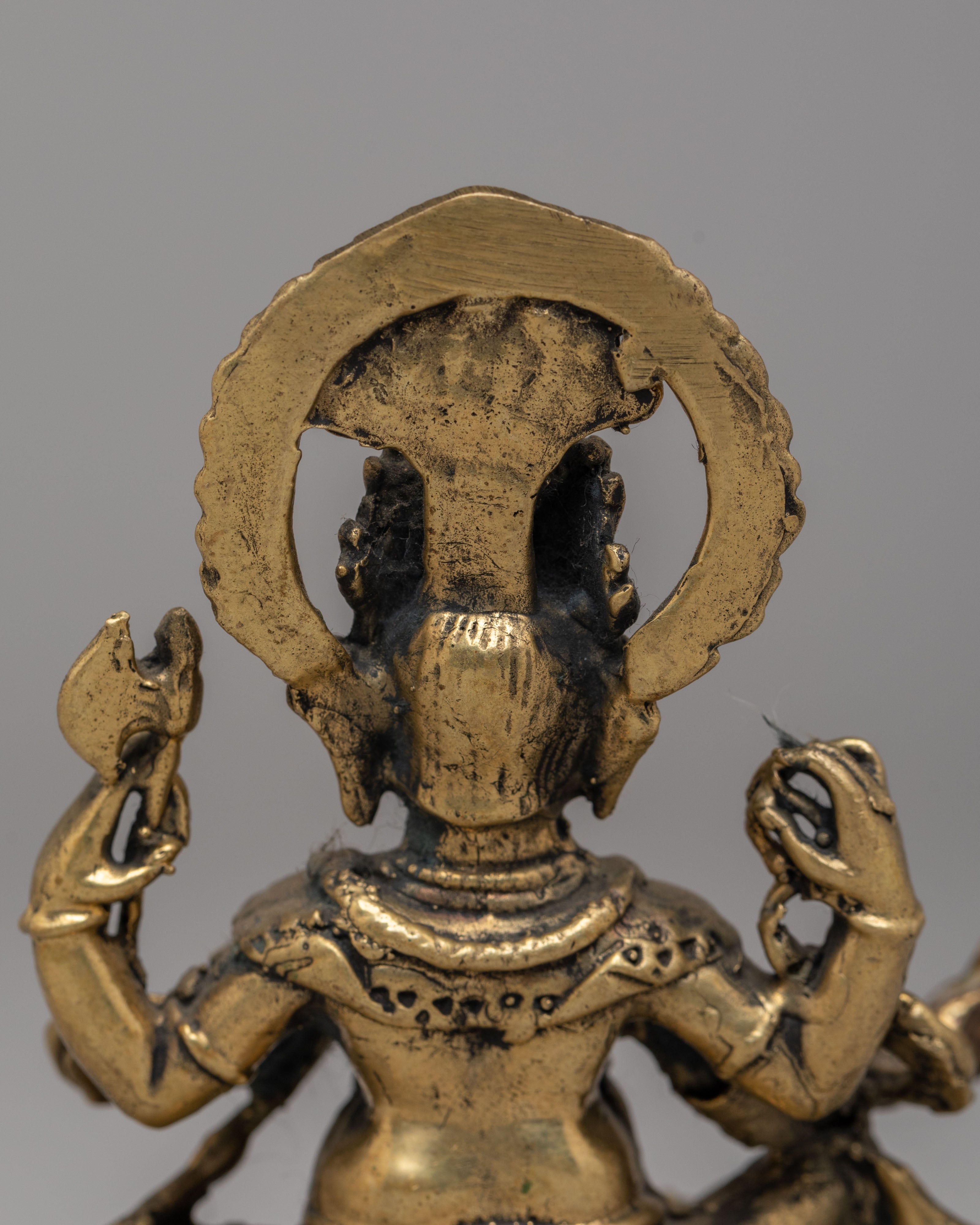 Traditional Ganesh Figurine | Brass Statue for Home Decor