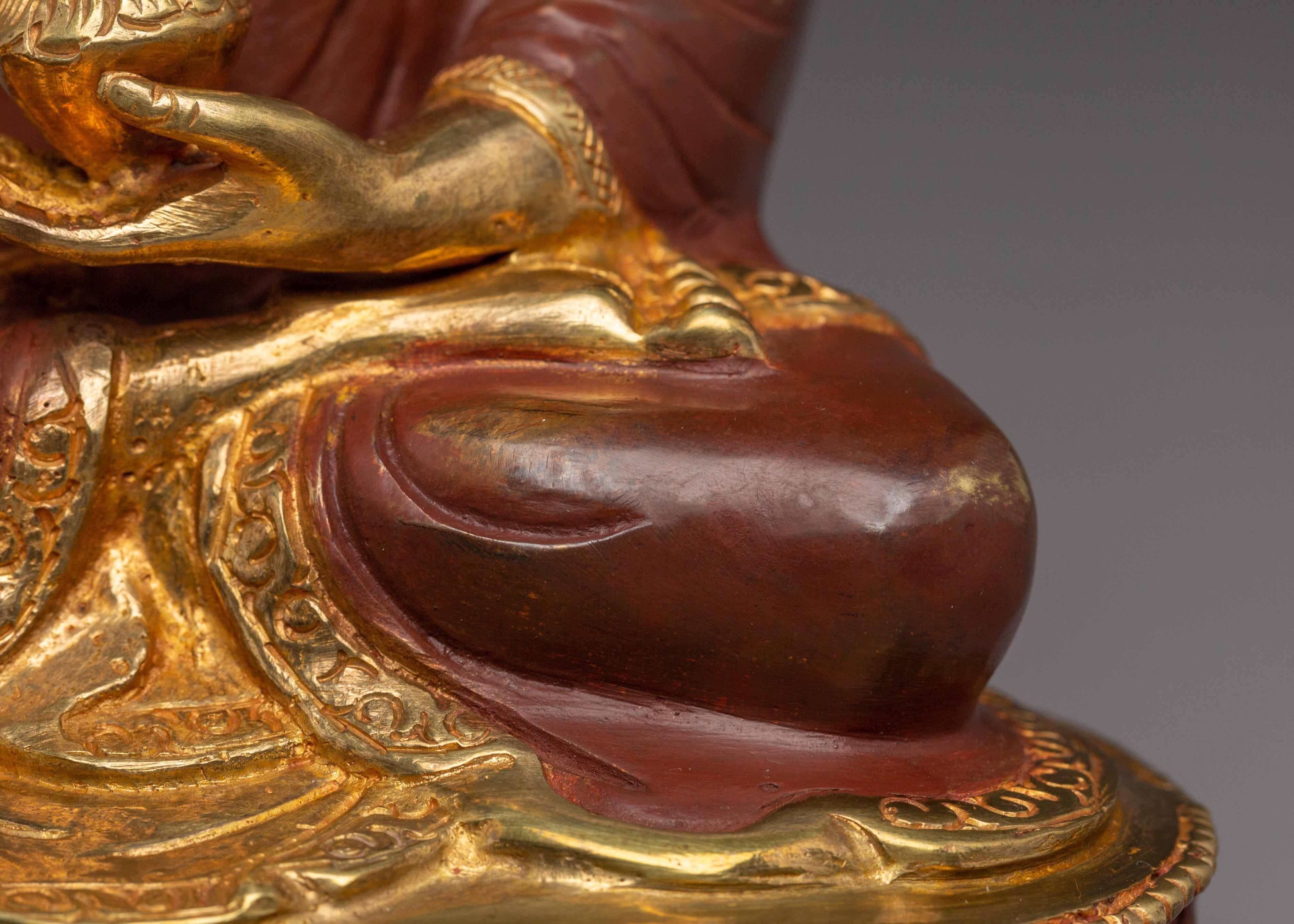 Radiant Shakyamuni Buddha Handmade Art | Historical Gautama Buddha