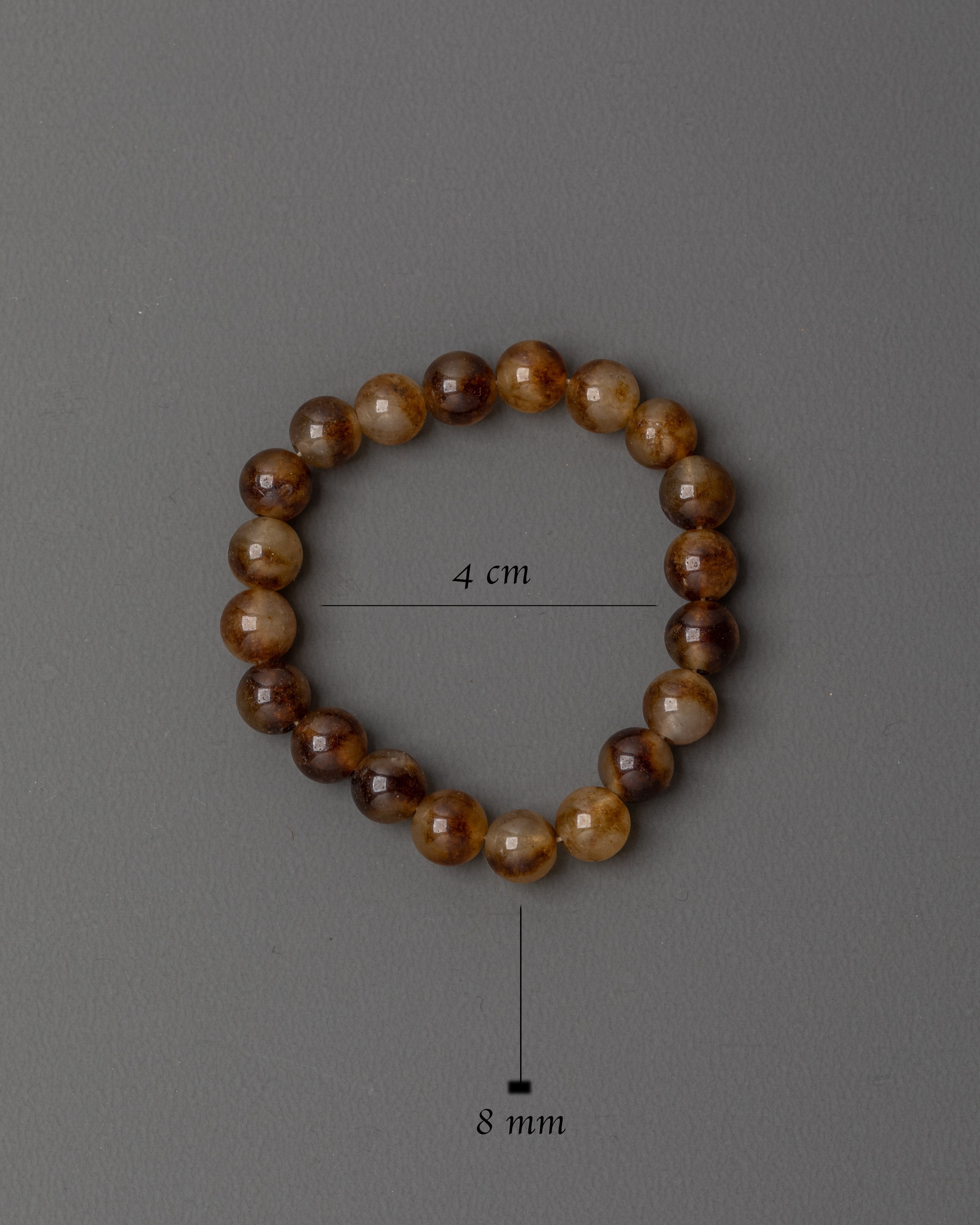 Handmade Brown Beads Bracelet | Earthy Toned Beaded Jewelry