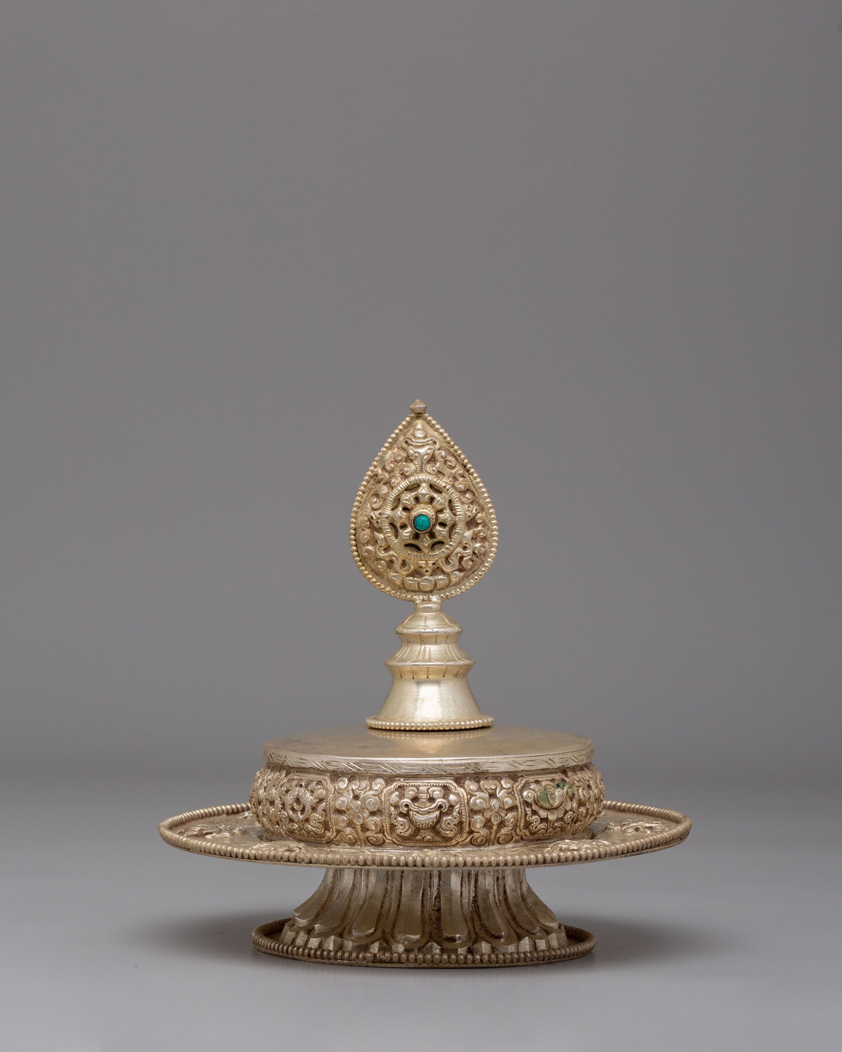 Buddhist Altar Mandala Offering | Sacred Ritual Art