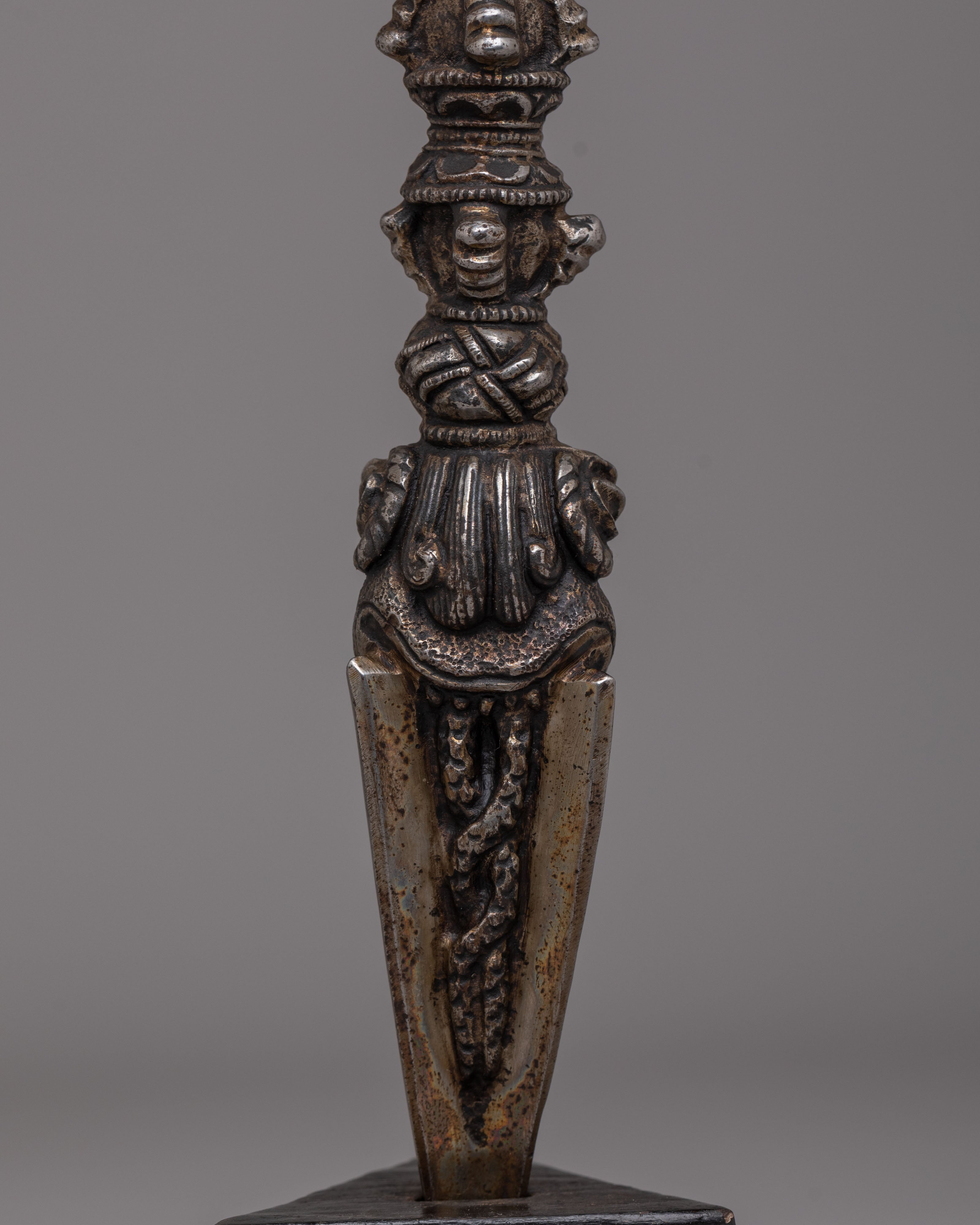 Traditional Tibetan Phurba Dagger | Ritual Dagger for Altar