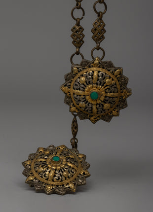 Bhutanese Dress Clip (Koma) | A traditional ornament for Bhutanese attire and collectors