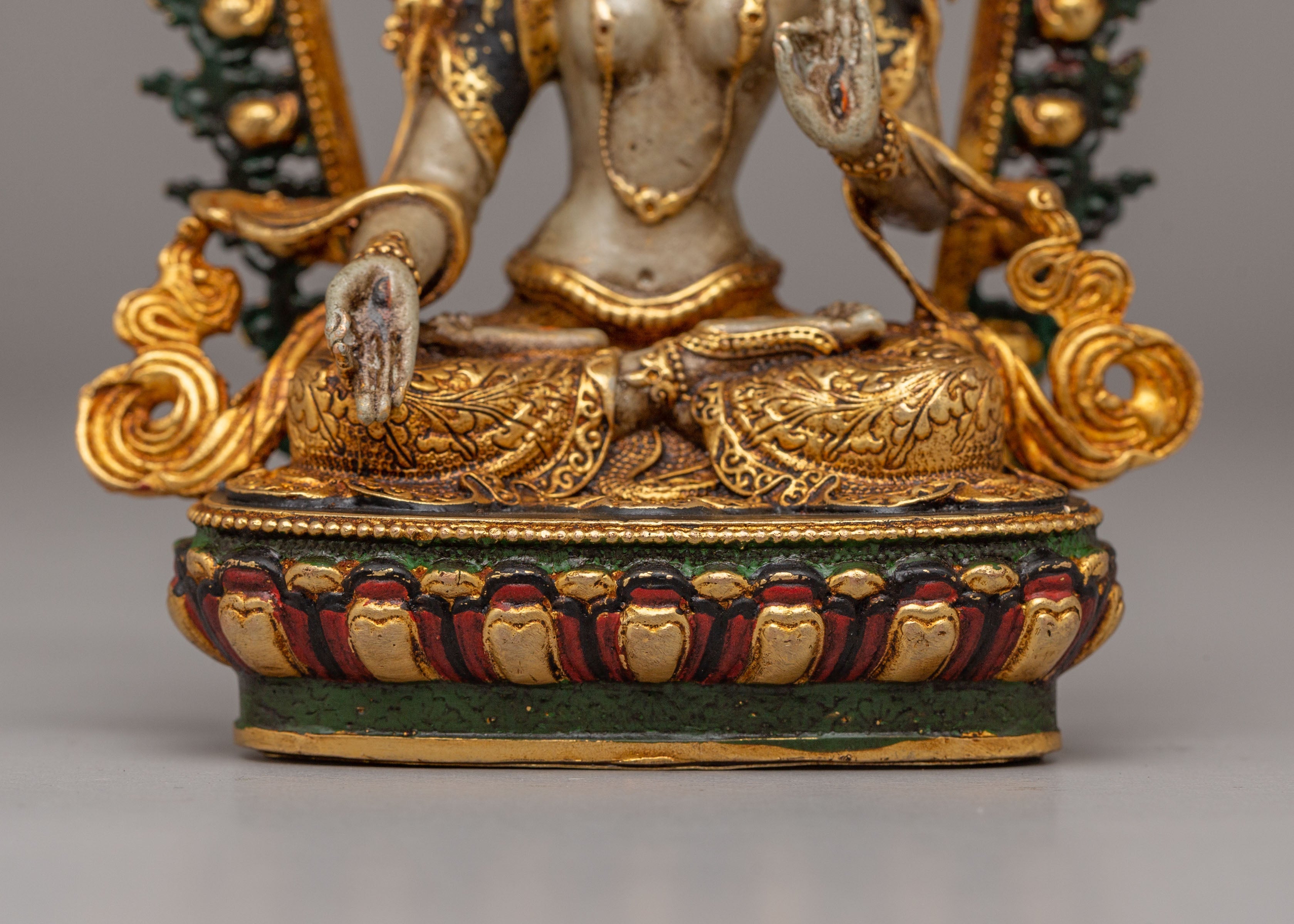 White-Tara-Mother-Of-Liberation-Statue | Traditional Tibetan Buddhist Artwork