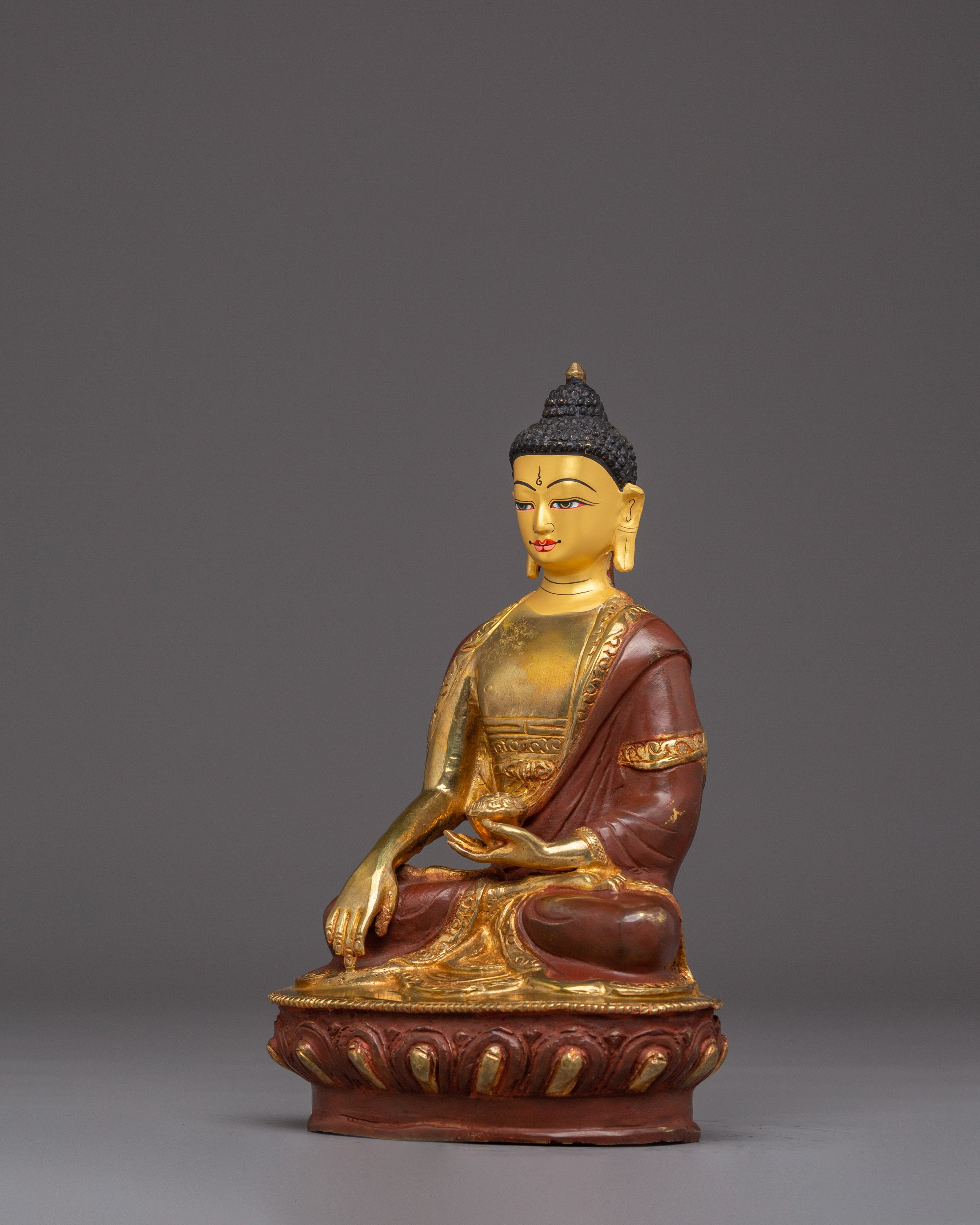 Radiant Shakyamuni Buddha Handmade Art | Historical Gautama Buddha
