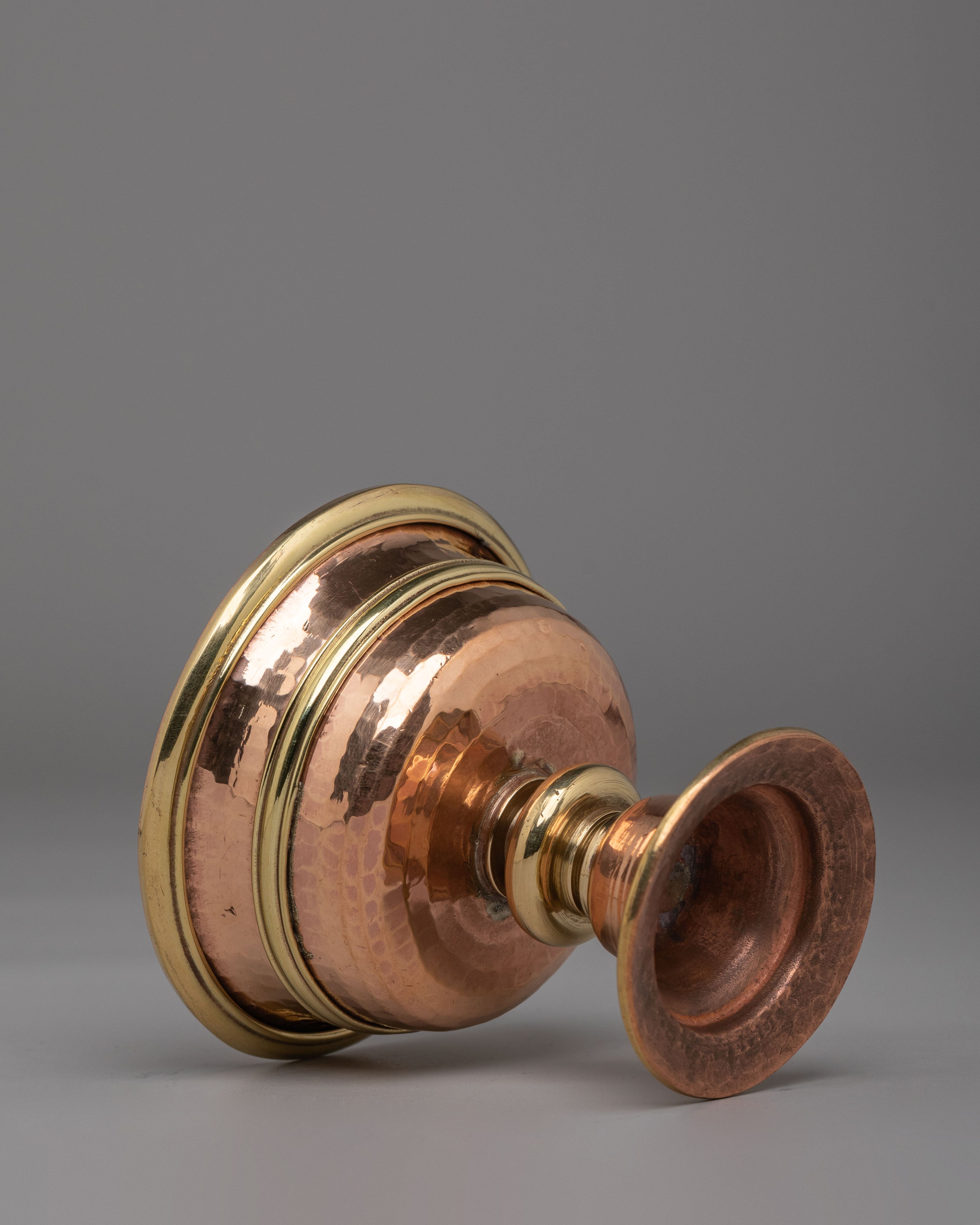 Butter Lamp Set For Spiritual Practice | Copper & Brass Butter Lamps