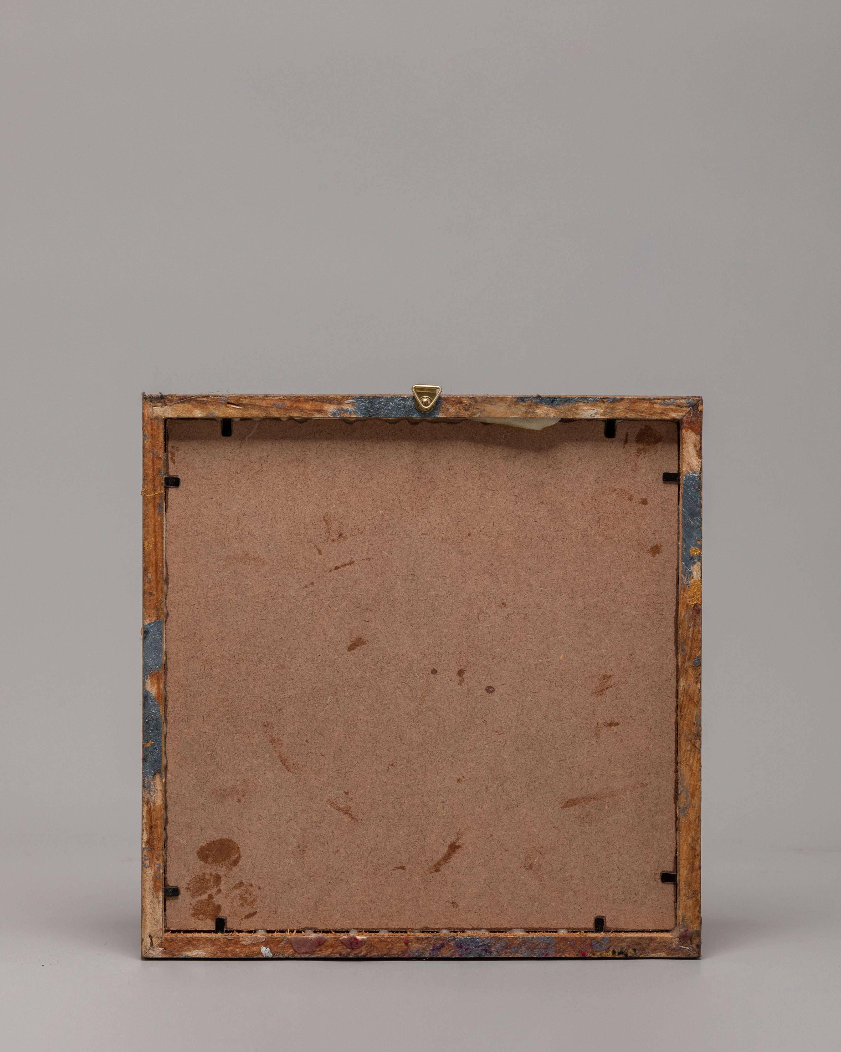 Handmade Buddhist Deity Relief Wall Hanging | Tibetan Stone Dust Wall Hanging