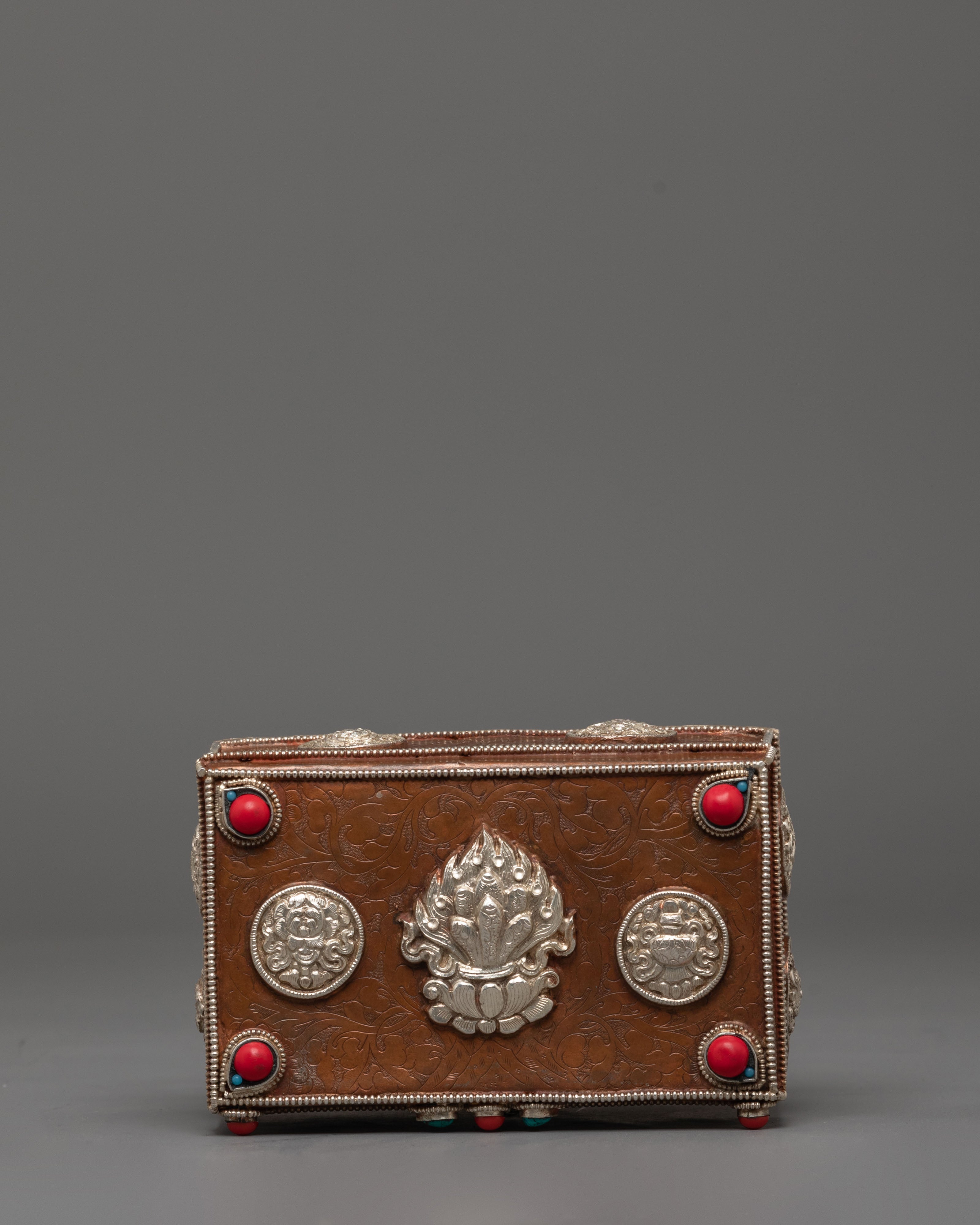 Tibetan Dharma Wheel Box | Wheel of Dharma