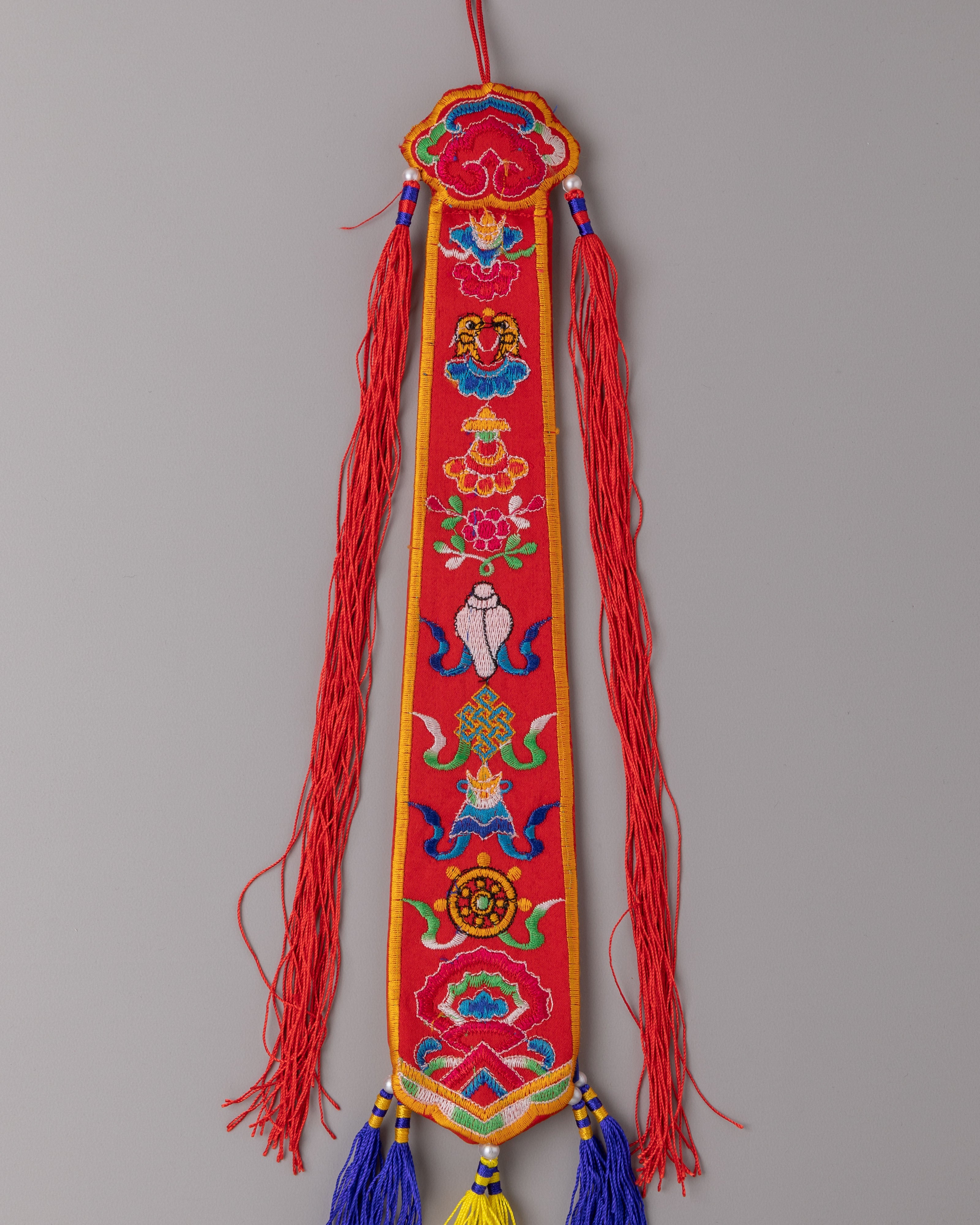 Ritual Drum Tail | Tibetan Buddhist Drum Ornament