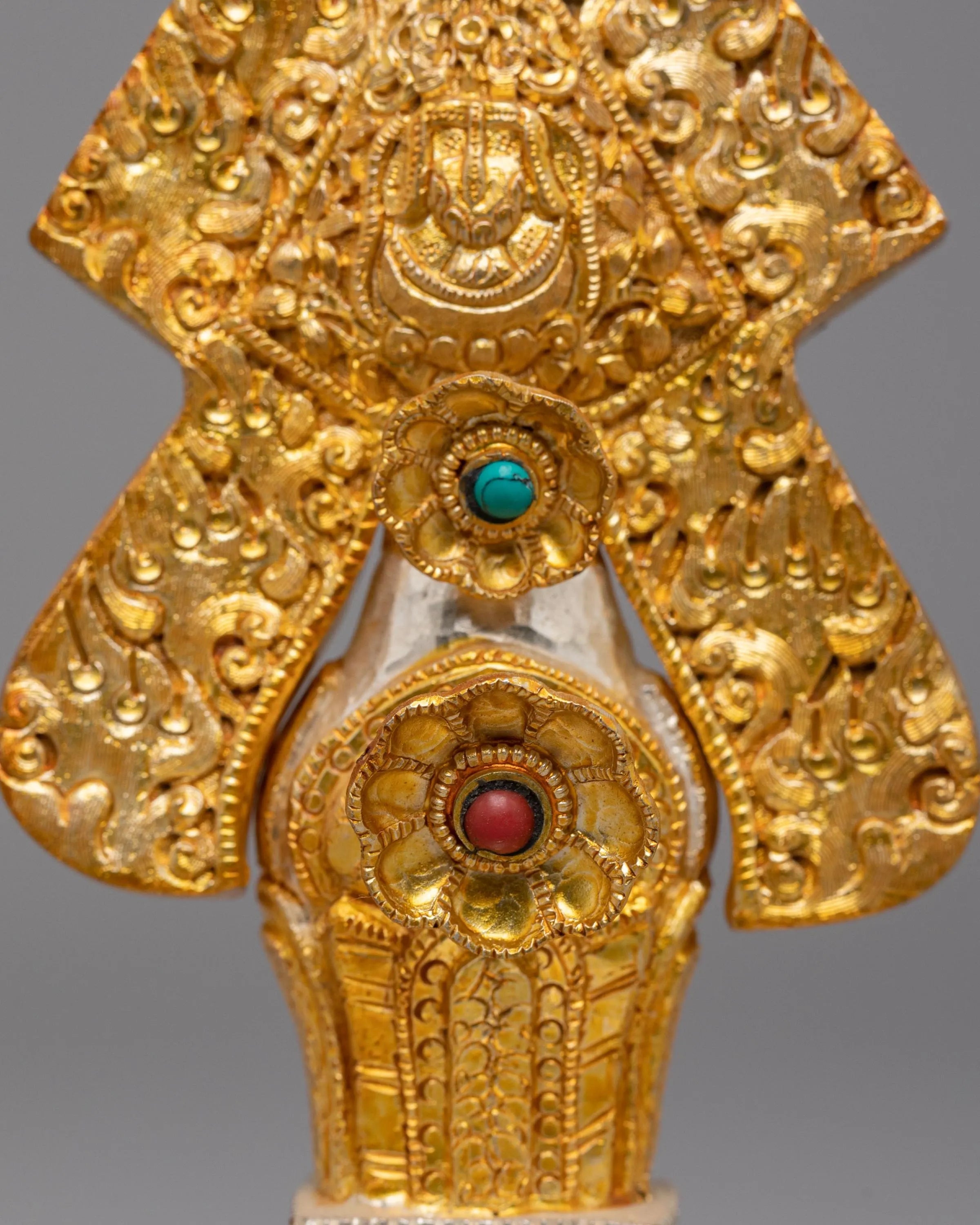 Electro Silver Plated Torma for Offering | Tibetan Buddhist Offering