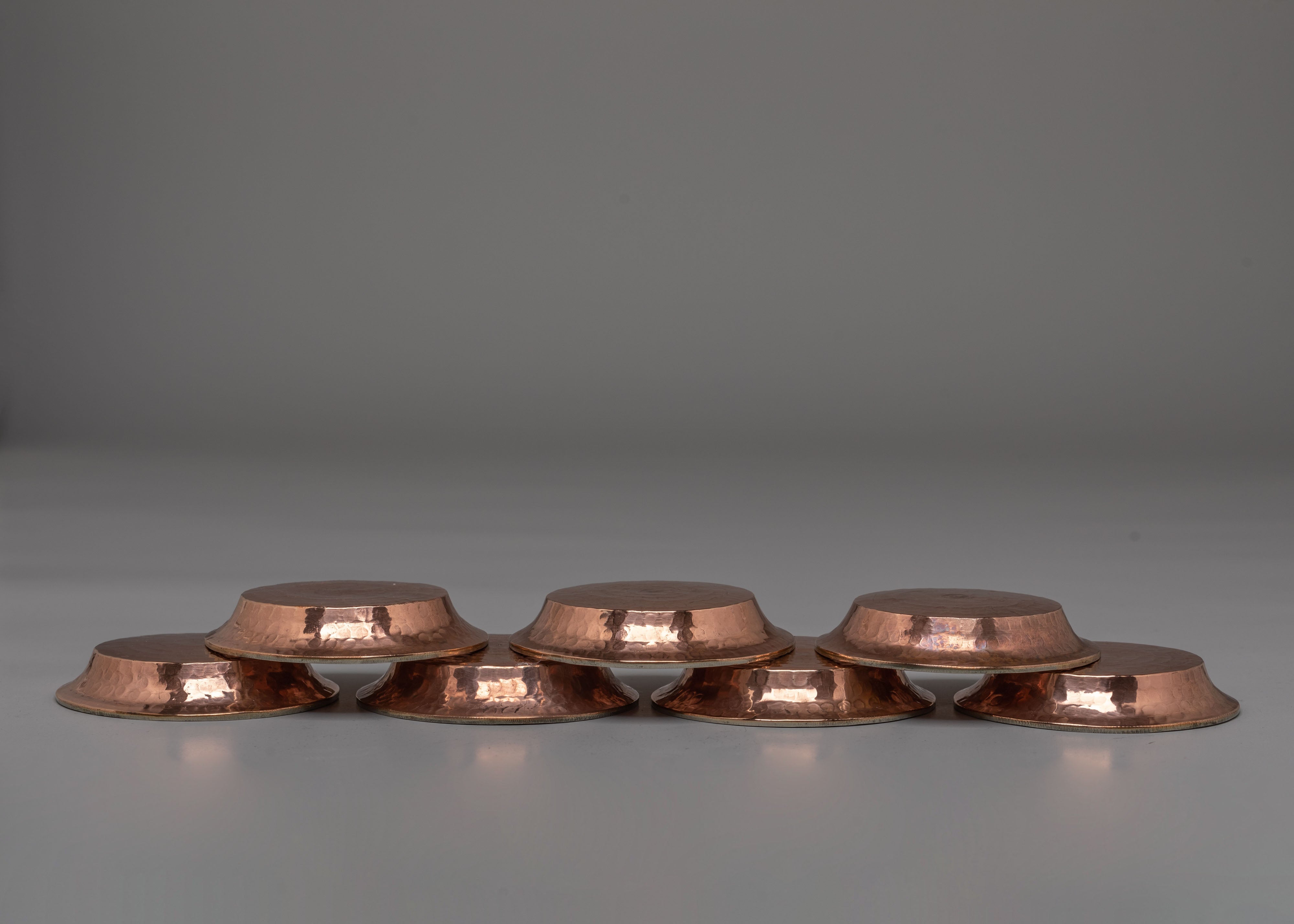 Handcrafted Offering Water Bowls Set | Tibetan Ritual Bowls for Spiritual Offerings