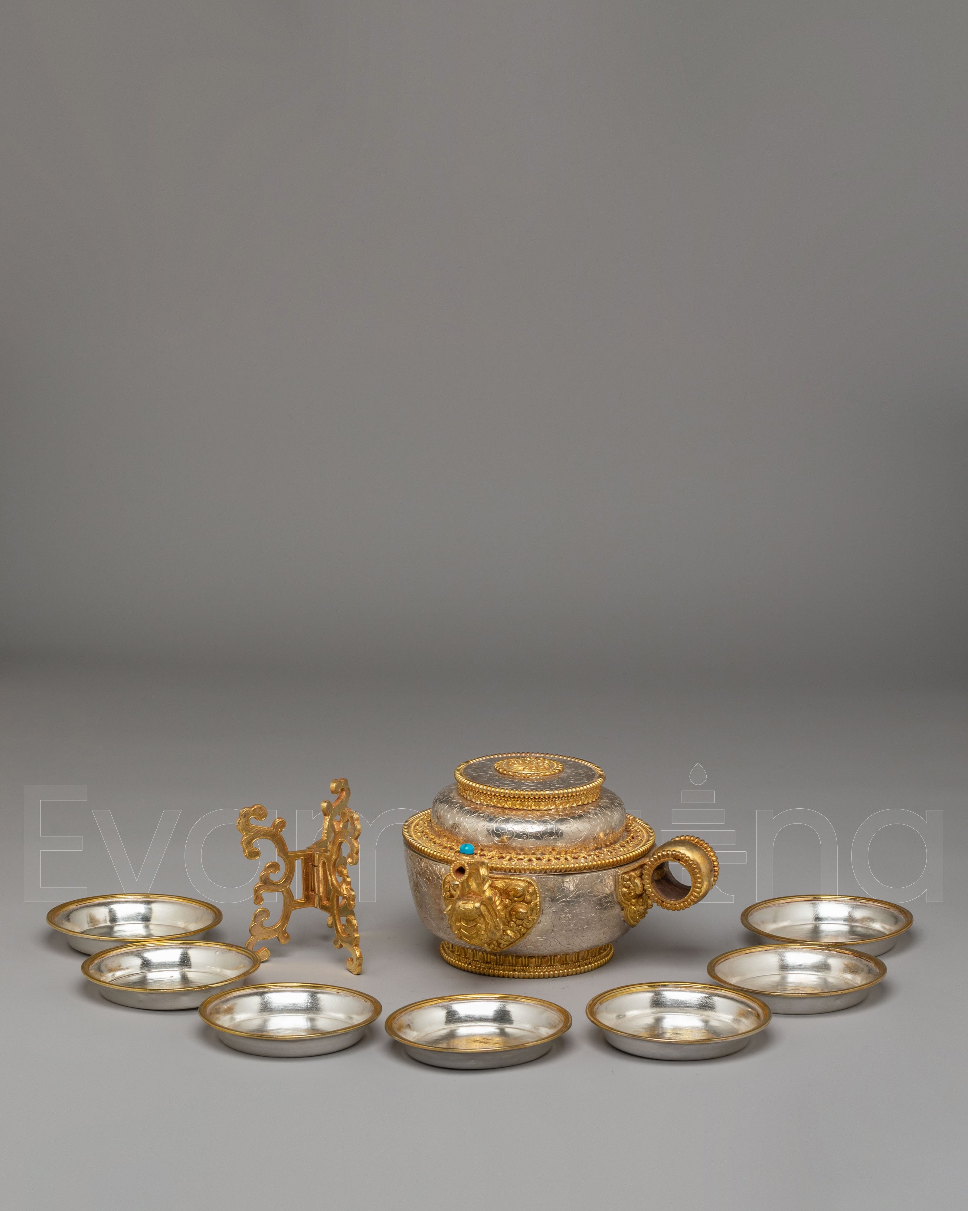 Handcrafted Water Offering Bowls 