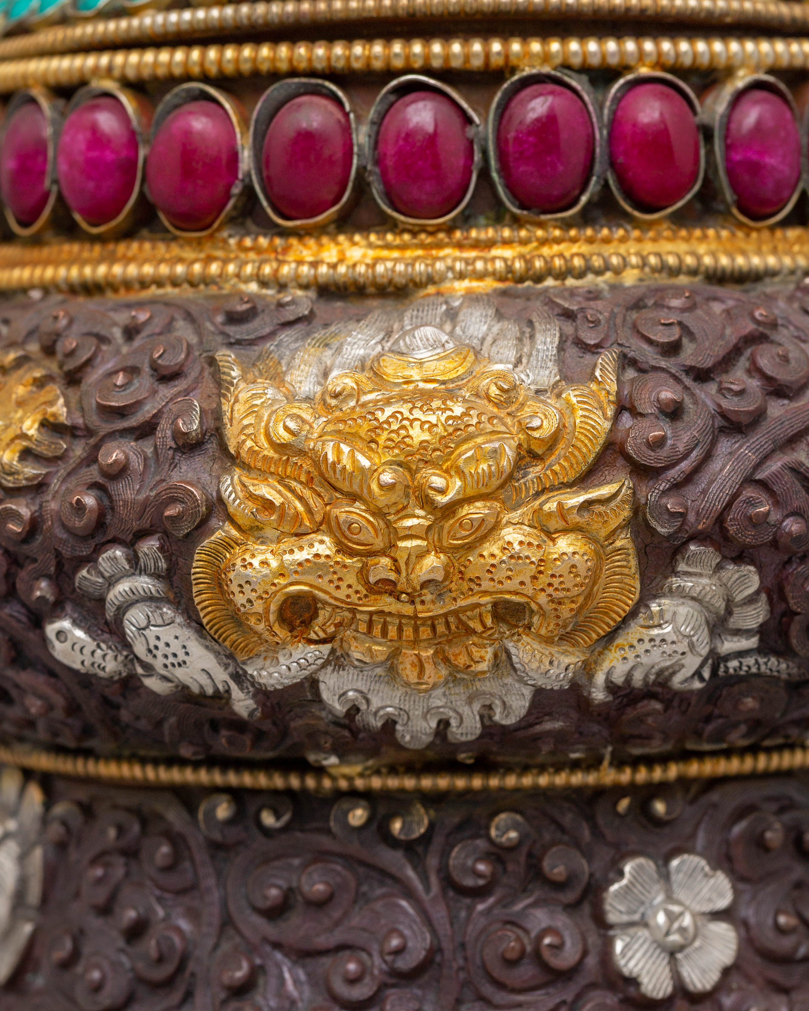 Dhupur Rice Pot for Offering | Tibetan Ritual Vessel