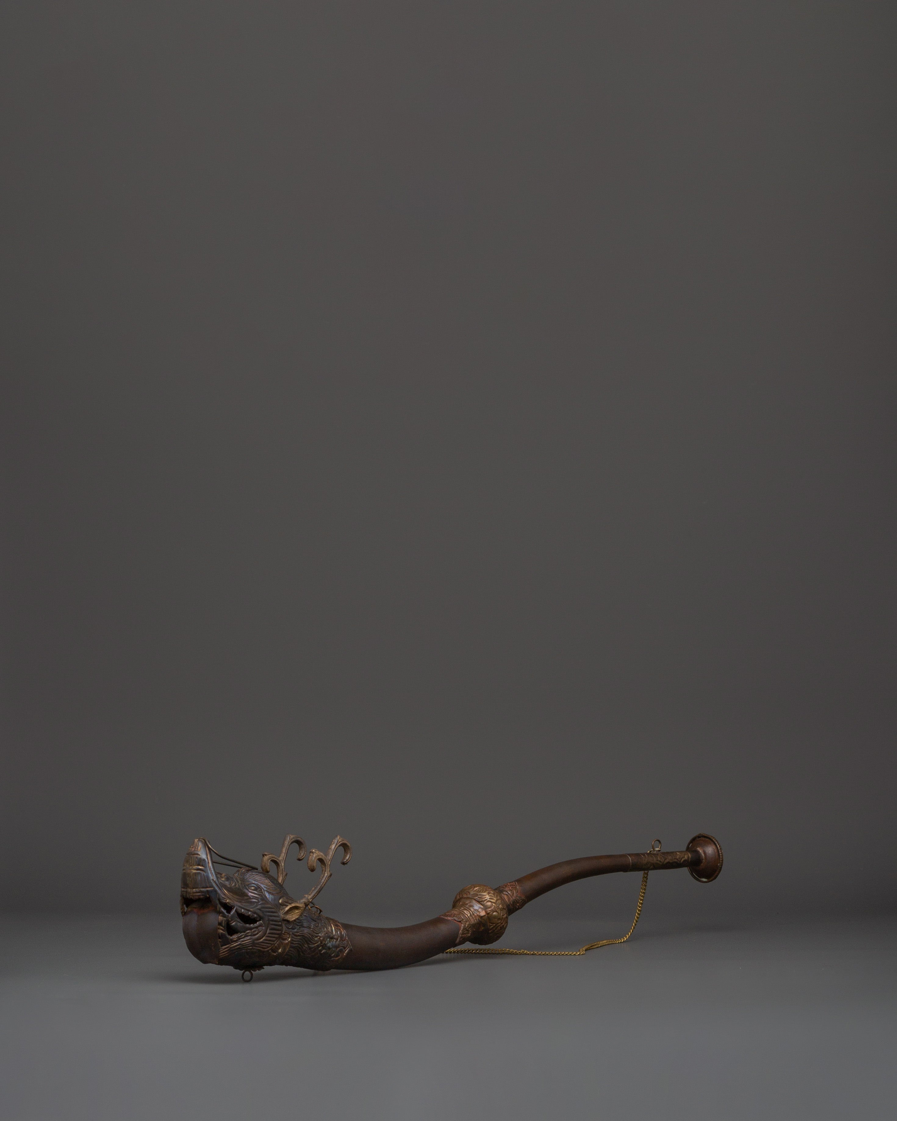 Antique-Finish Brass Kangling | Tantric Sound Tool