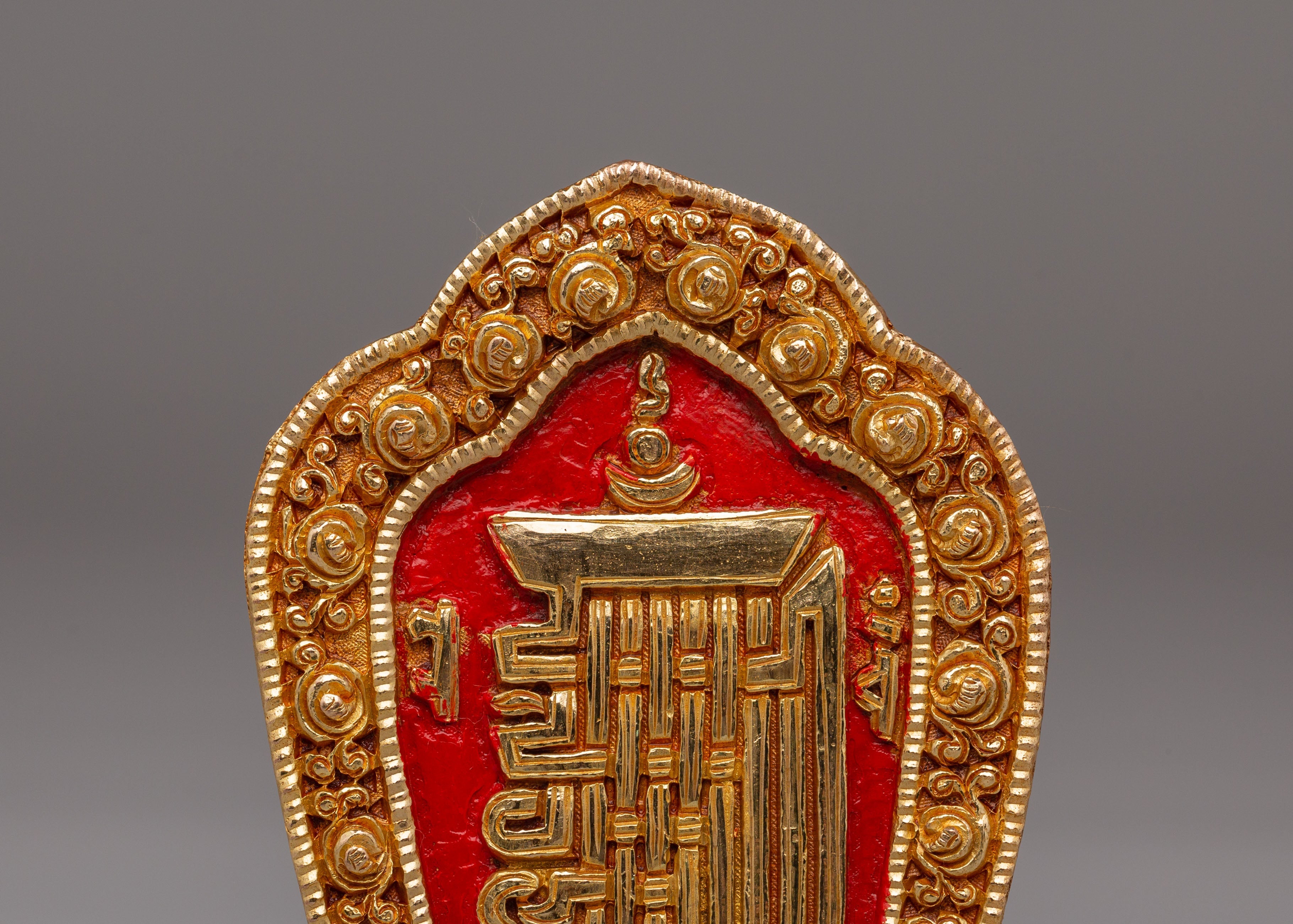 Handcrafted Kalachakra Symbol | Tibetan Art for Meditation