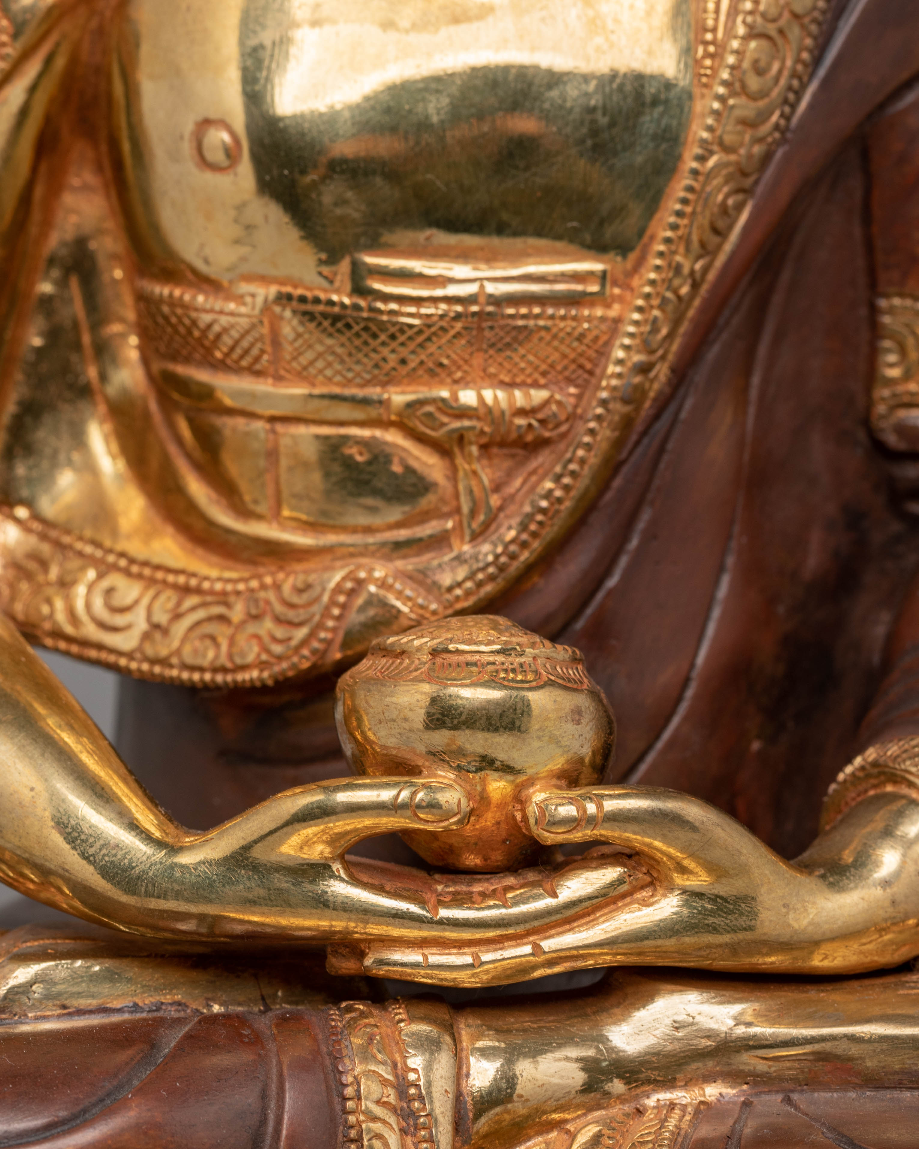 Tibetan Amitabha Buddha Copper Statue | Experience Serenity with our Sculpture