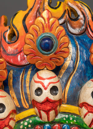 Bhairav Mask for Decor | Power and Protection