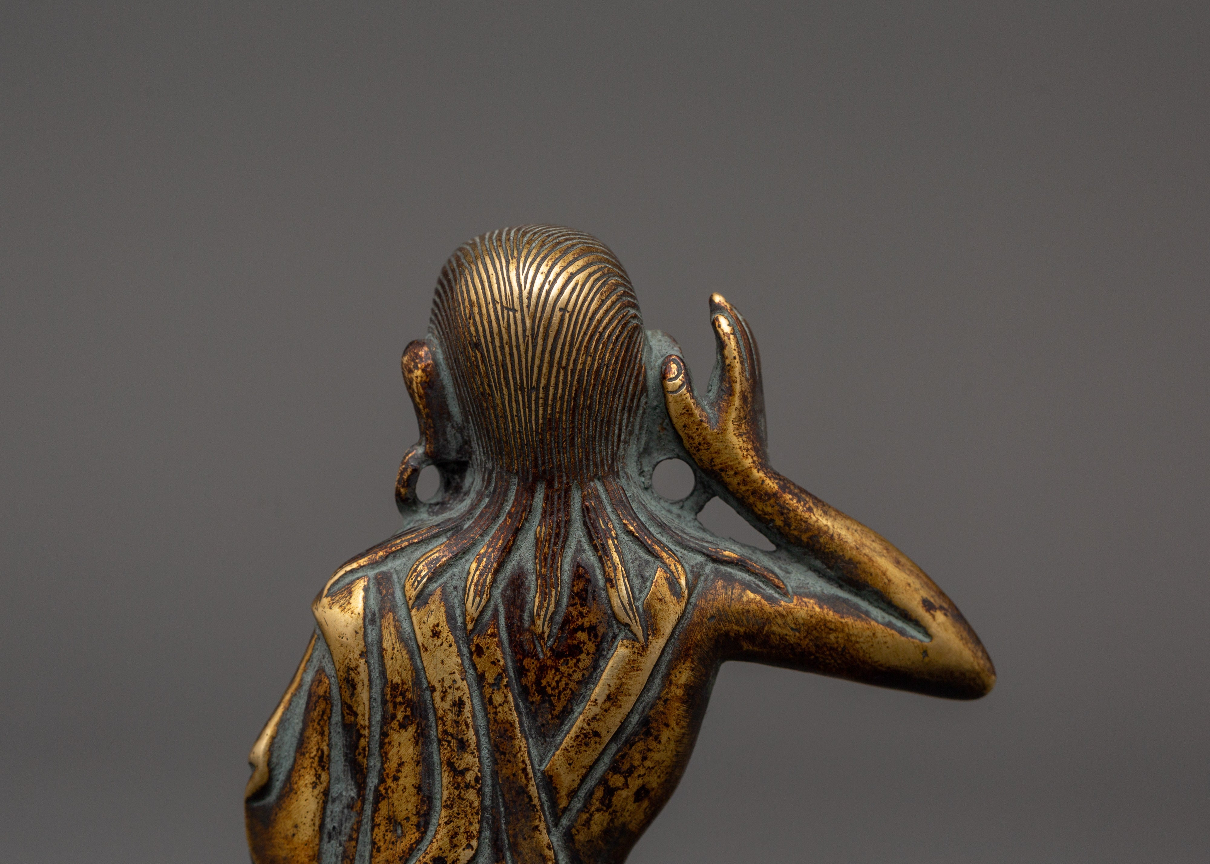 Tibetan Yogi Milarepa Statue | Enlightened Craft