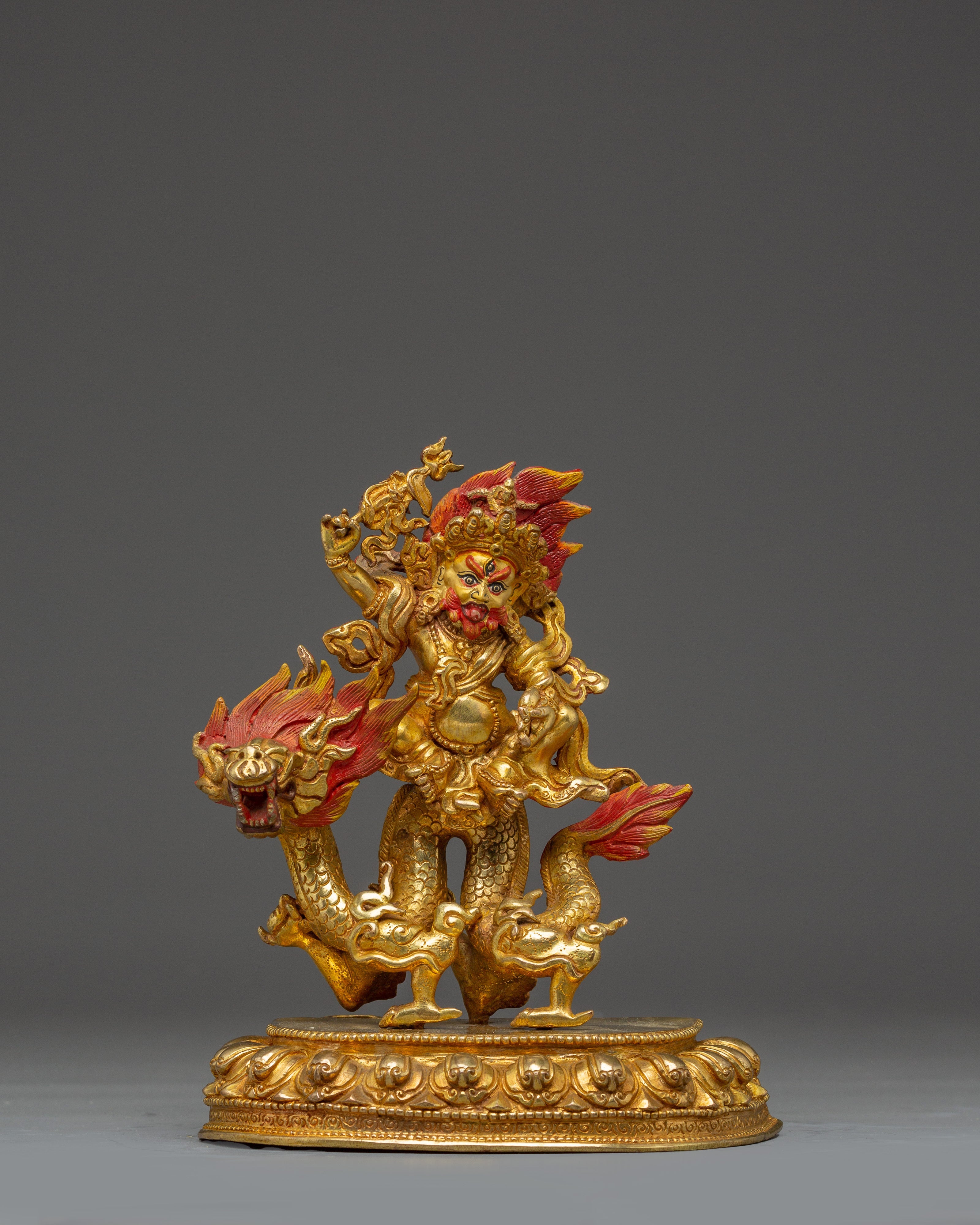 White Dzambhala Tibetan Wealth God | Symbol of Prosperity