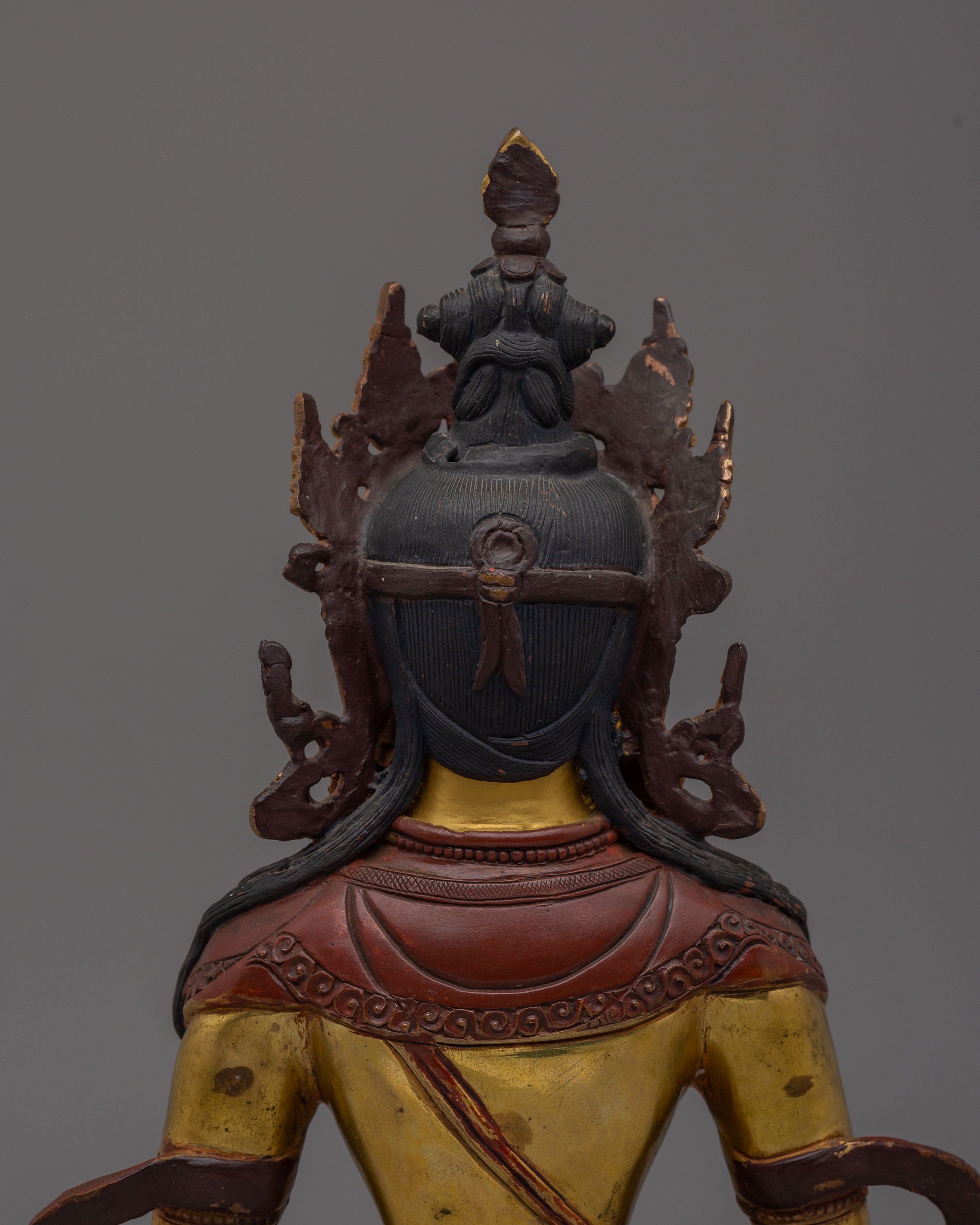 Tibetan Sacred Amitayus Statue | Symbol of Longevity