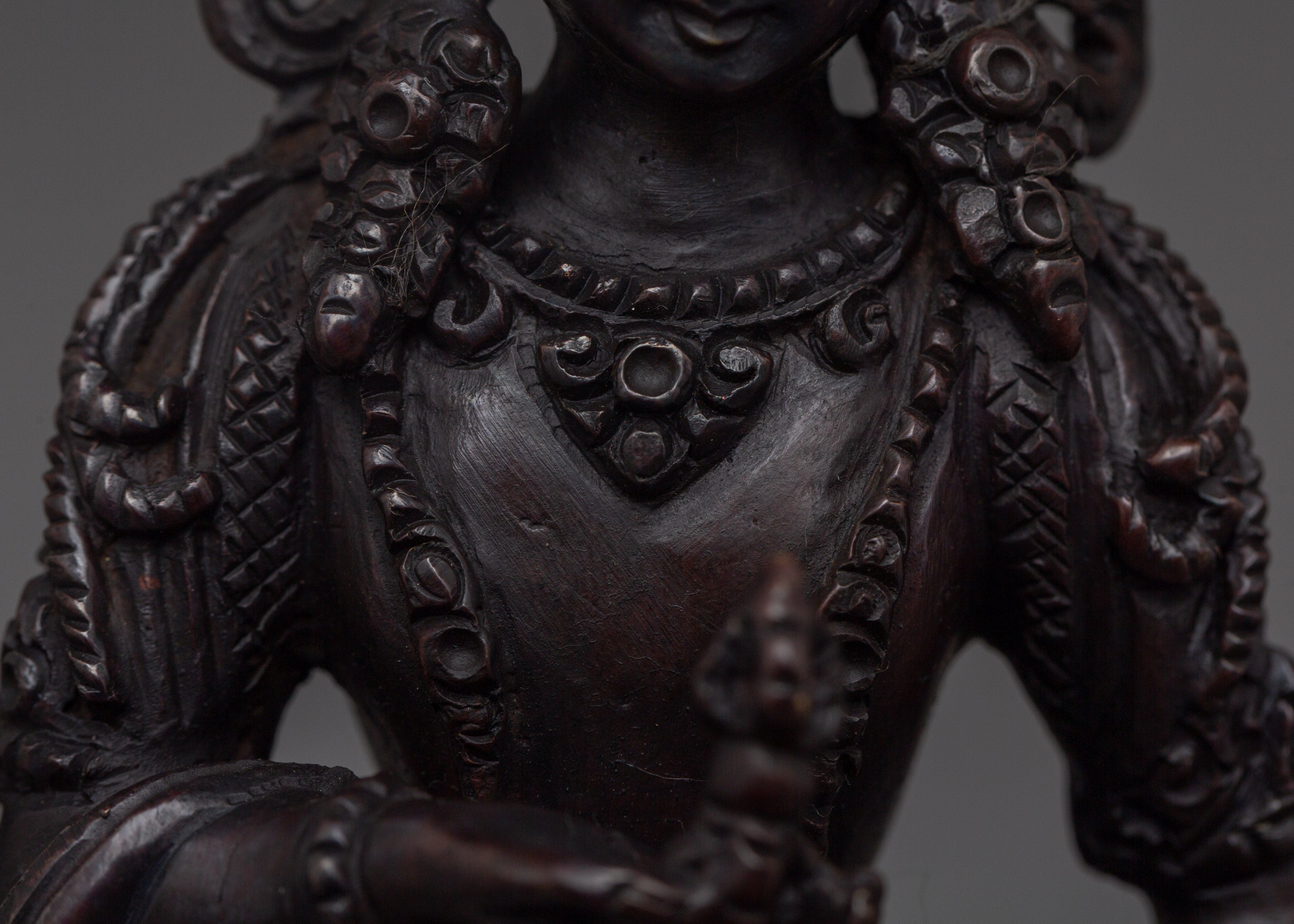Oxidized Copper Vajrasattva | Statue for Meditation & Blessings
