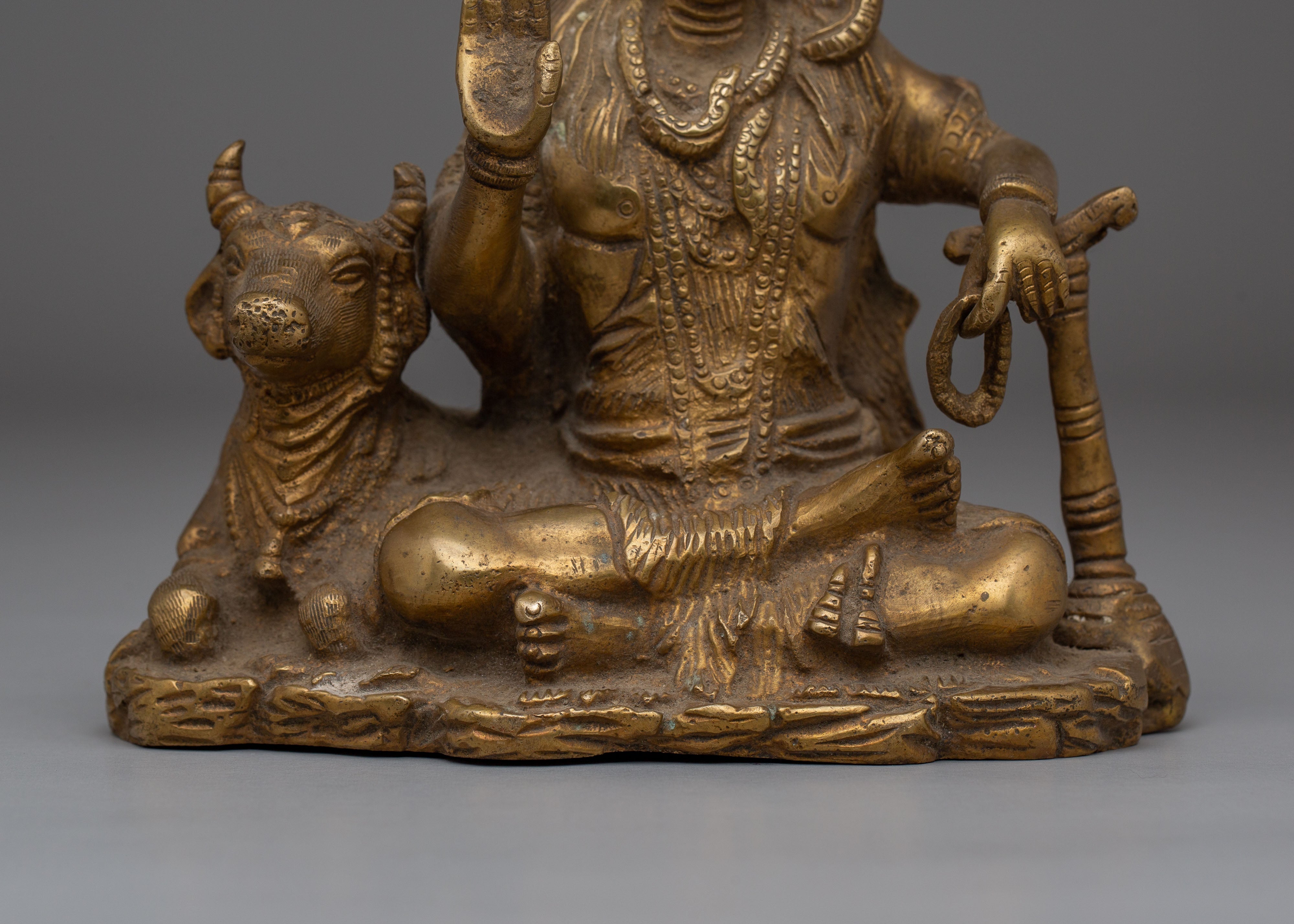 Handmade Brass Shiva Statue | Hindu Deity