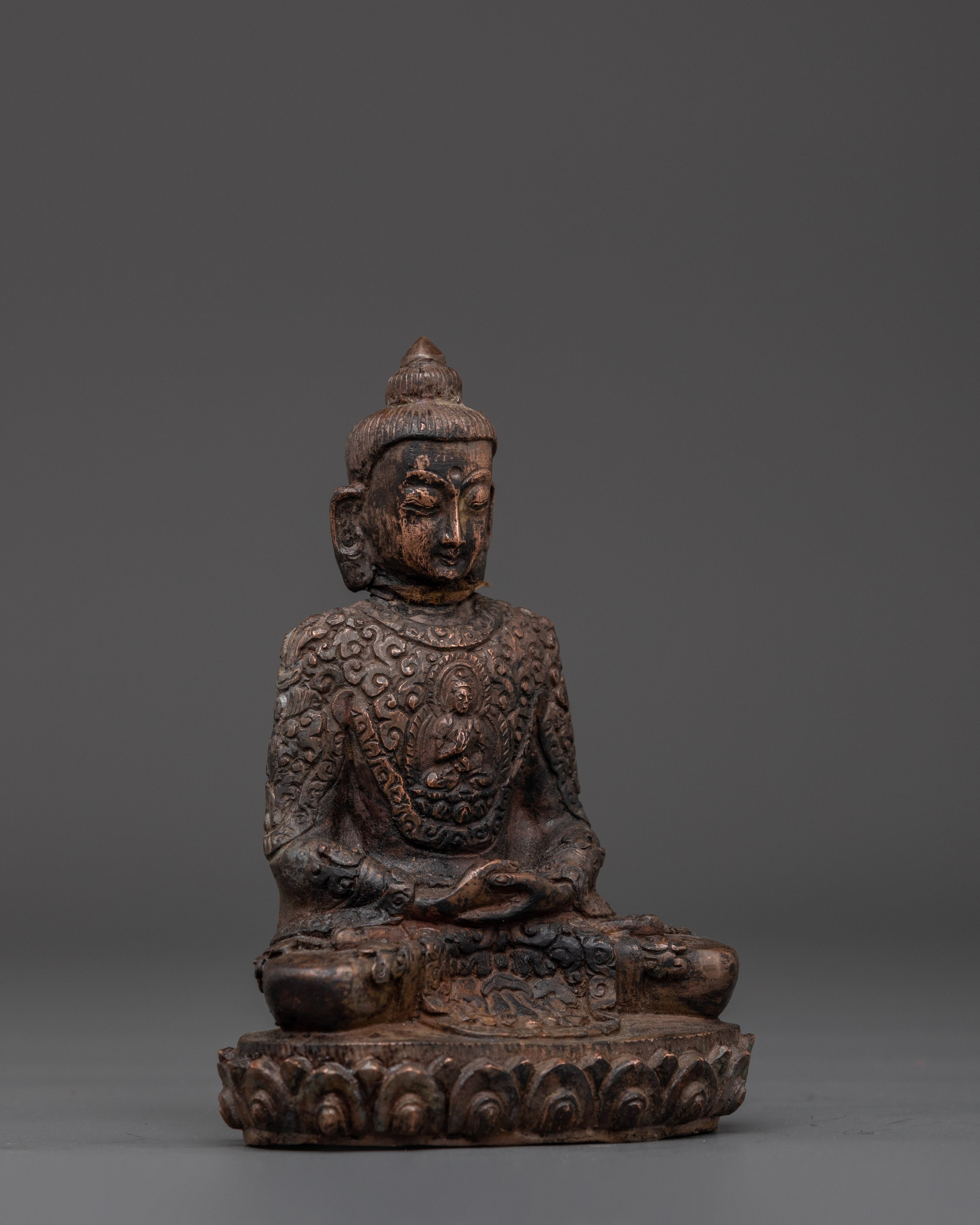 Amitabha Infinite Light Buddha Statue | Meditation Figure for Spiritual Decor
