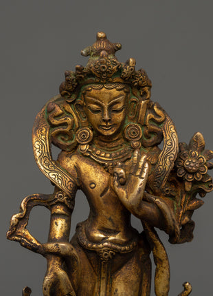 Standing Lokeshwor Handmade Statue | Symbol of Compassion and Protection