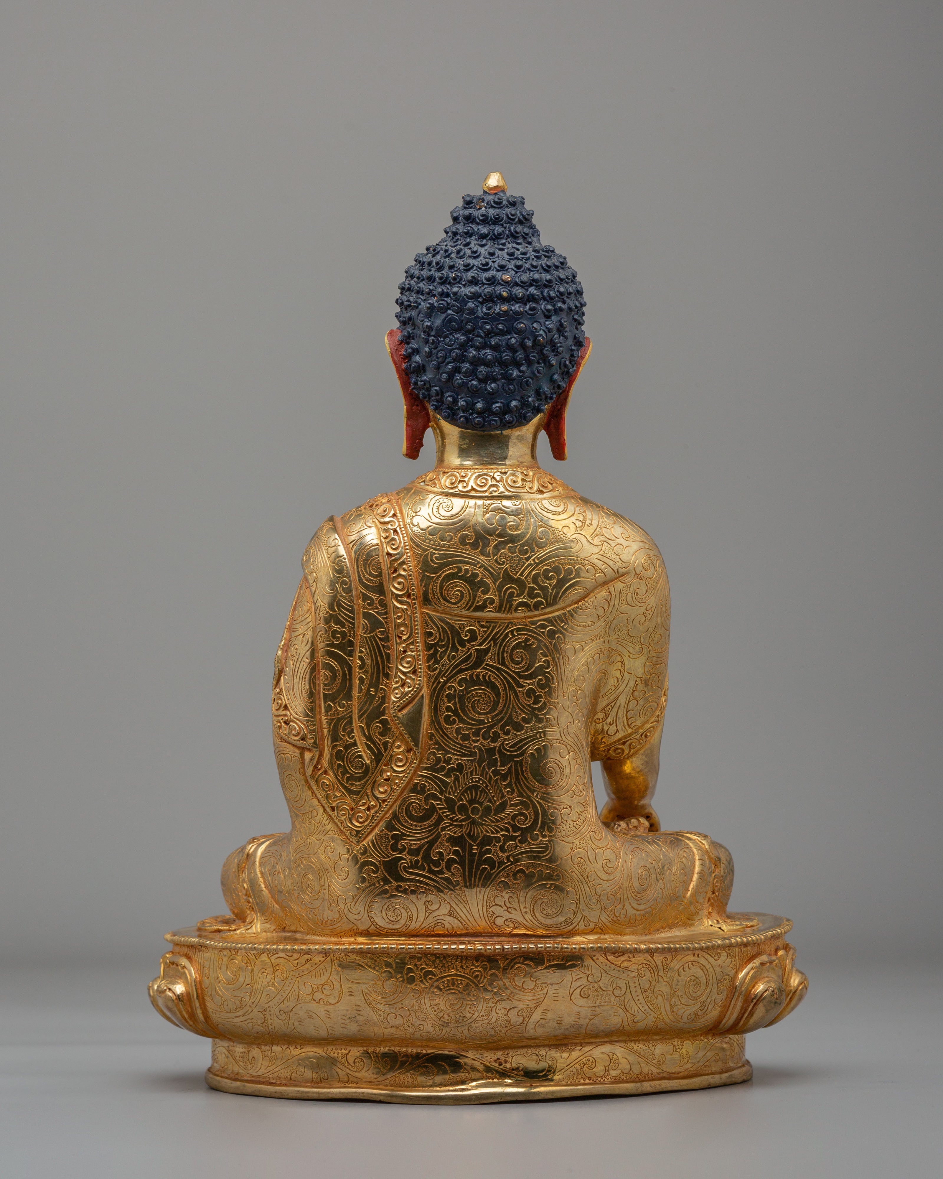 Shakyamuni Buddha Bhumisparsha Statue | Peaceful Shakyamuni Buddha