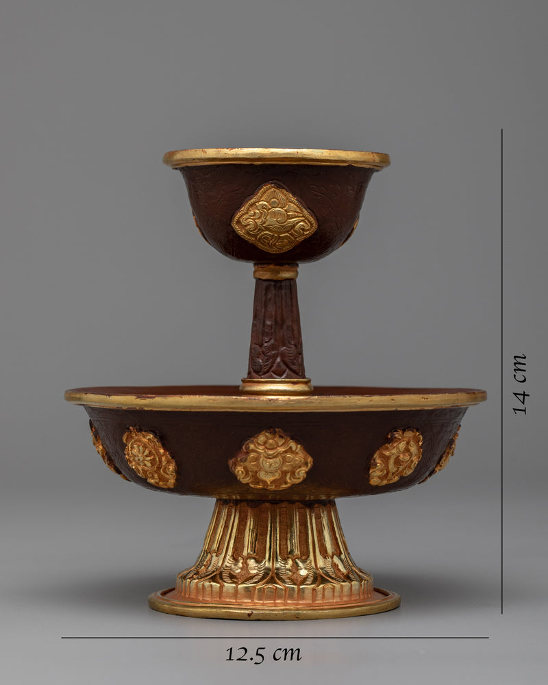 Serkyem Offering Bowl | Spiritual Craftsmanship at Its Best