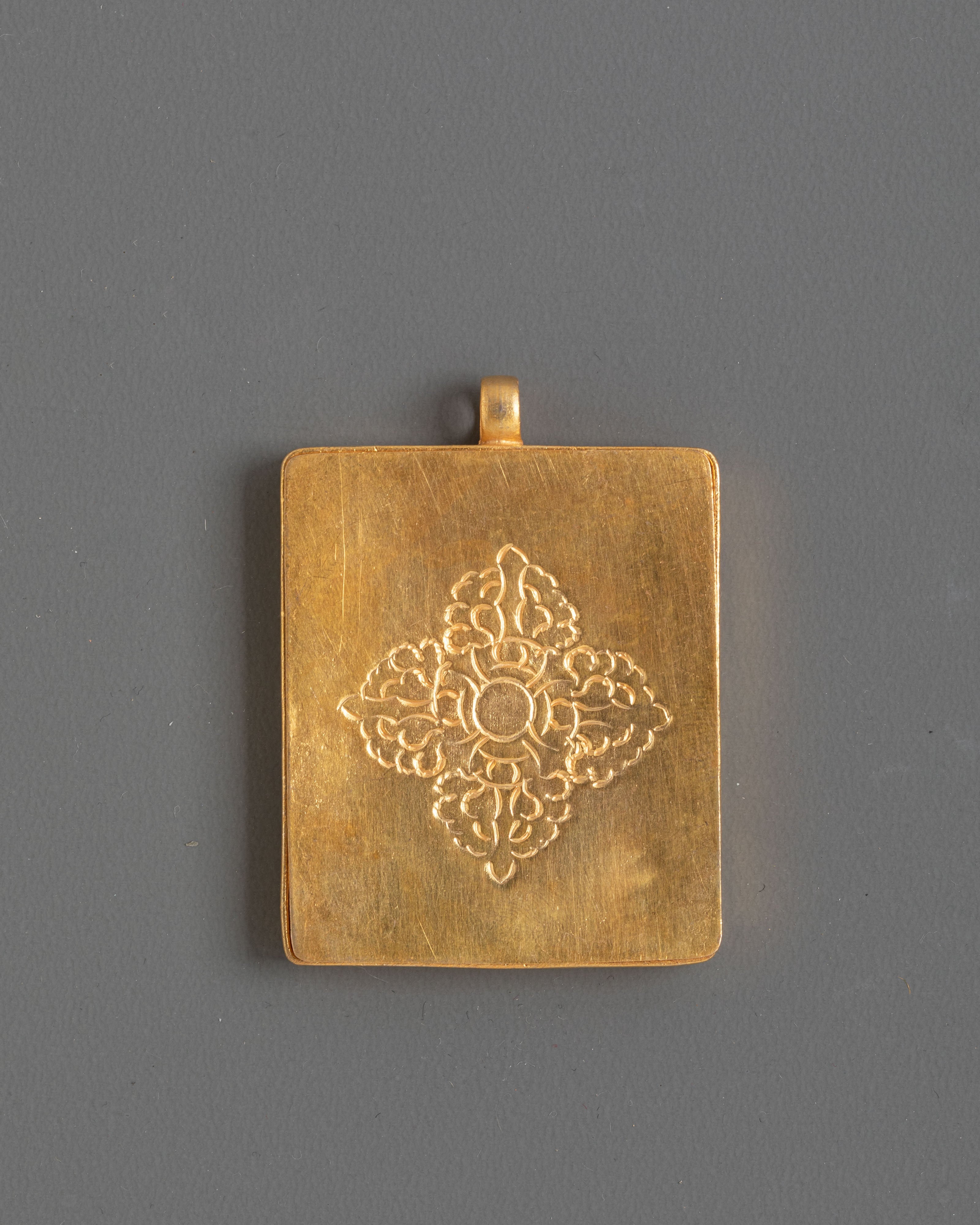 Padmasambhava Thangka Print Locket | Symbol of Enlightened Wisdom