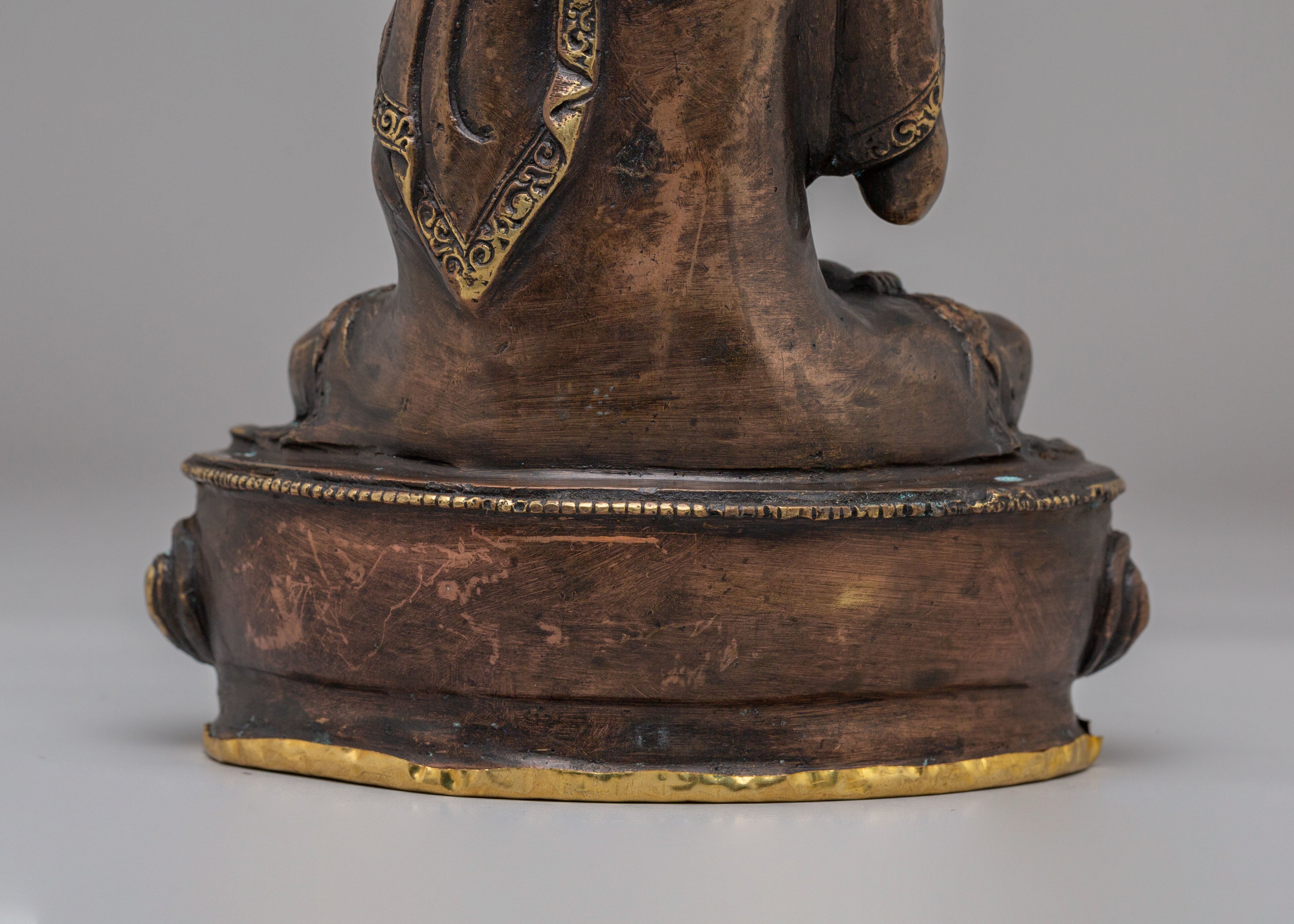 Amogasiddhi Meditation Deity Statue | Himalayan Buddhist Art