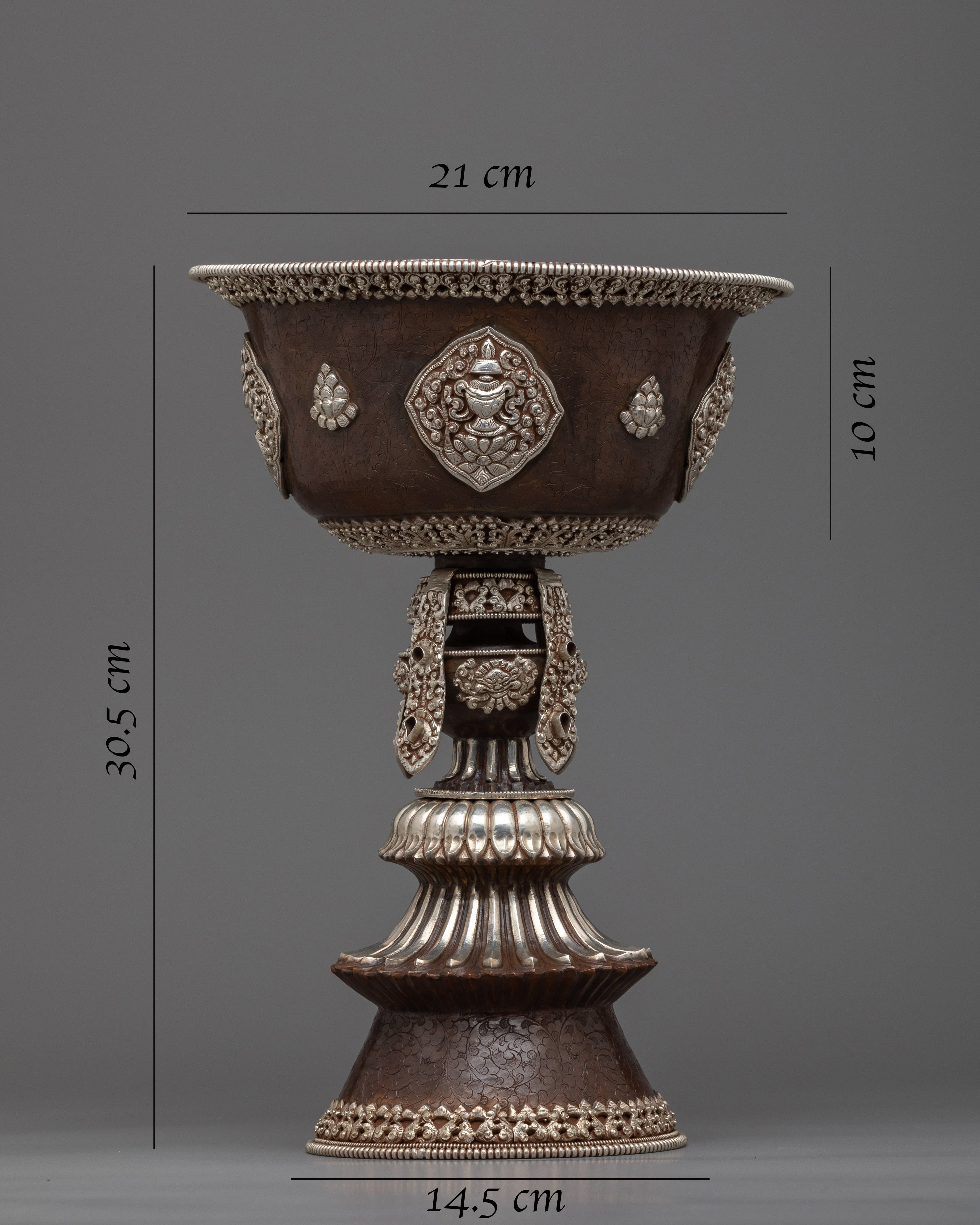 Buddhist Offering Butter Lamp Set | Decoration Buddhist Supplies Gift