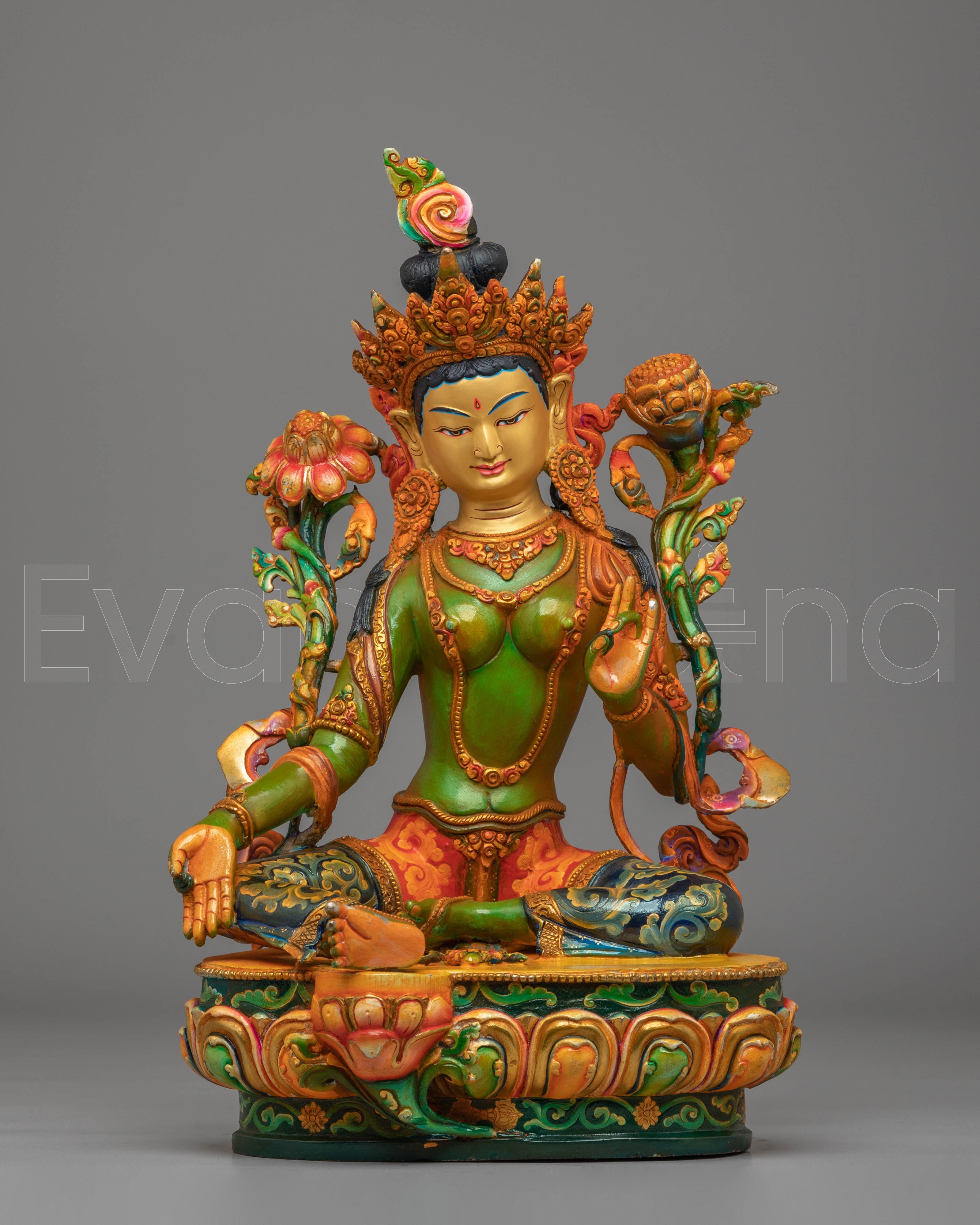 Shyama Tara Statue Mother of All Buddhas | Sacred Tibetan Art for Your Altar