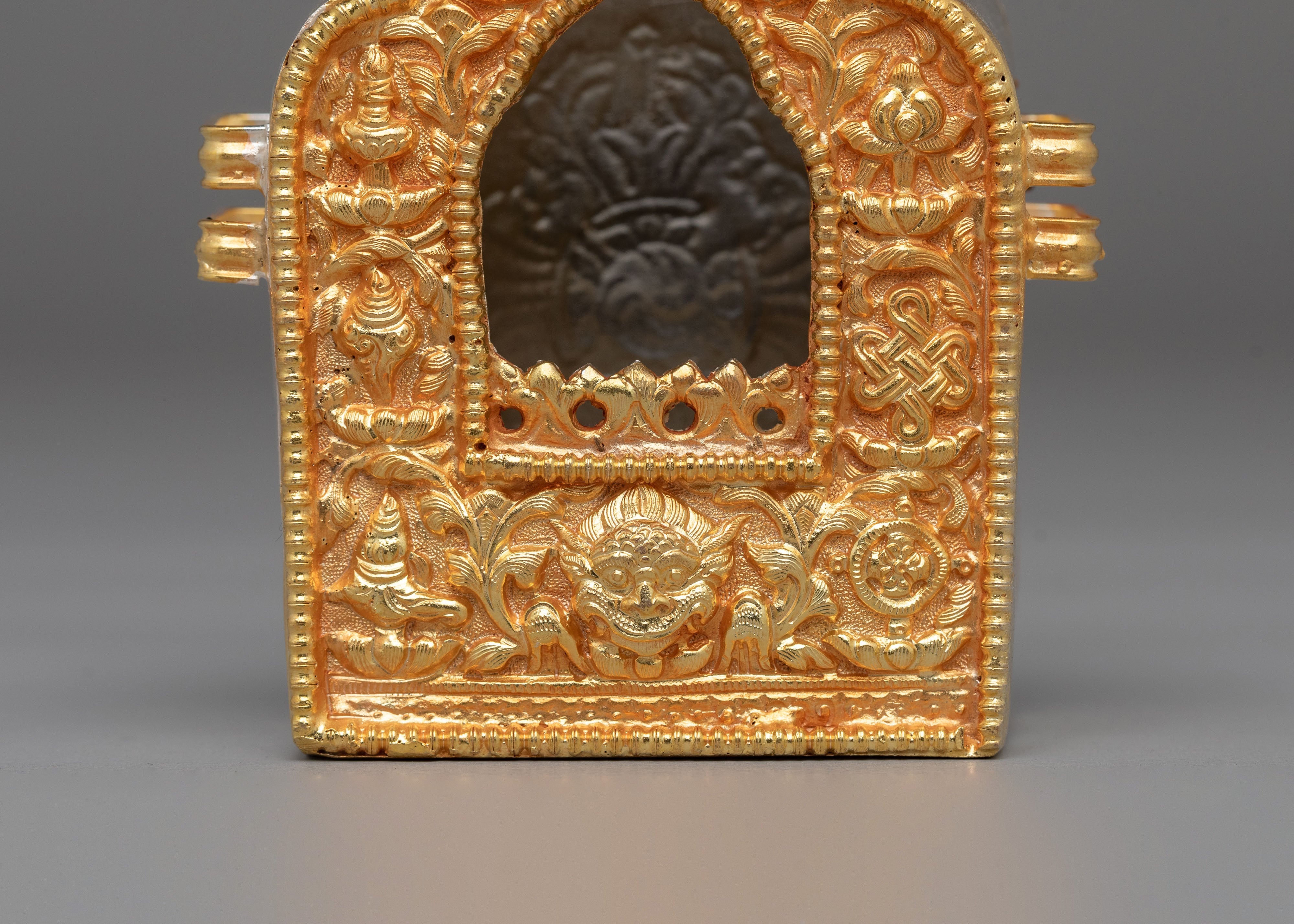 Handmade Ghau Prayer Box | Ritual Box for Sacred Offerings