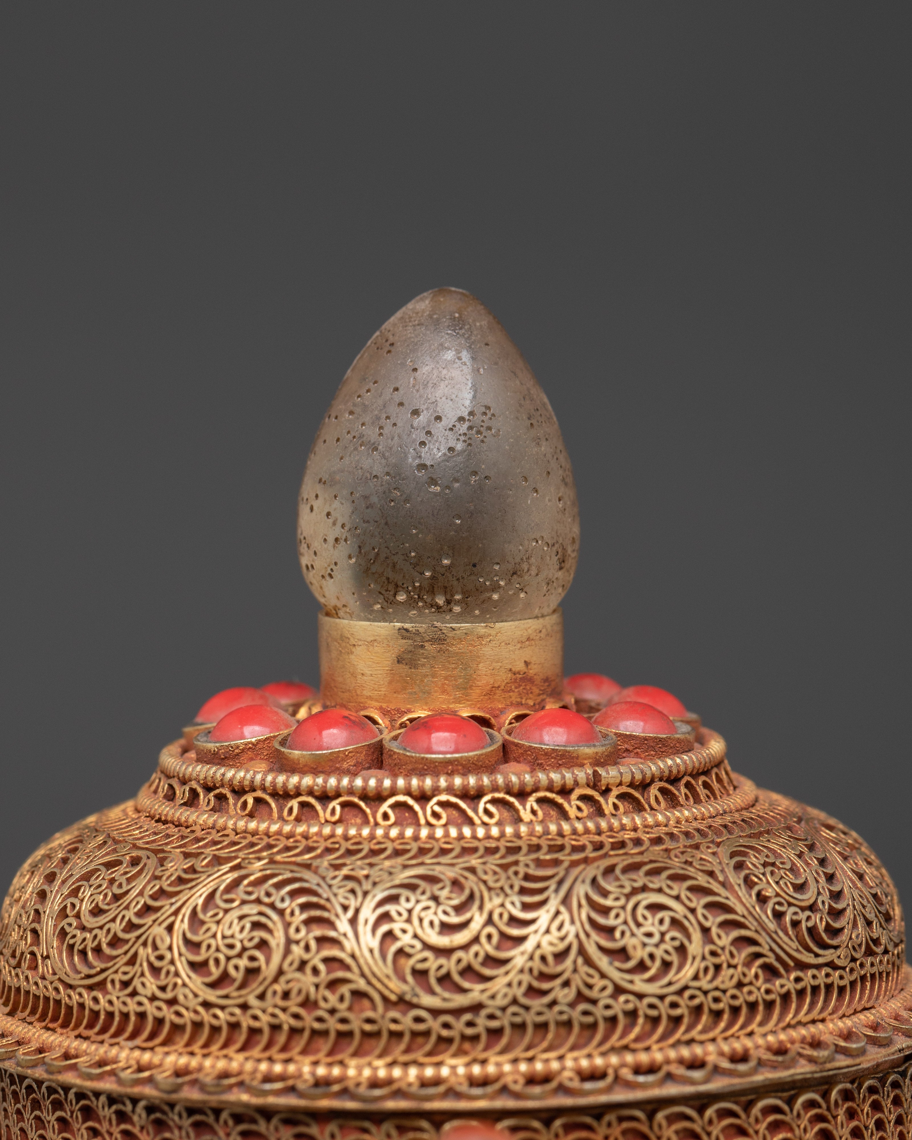 Sacred Buddhist Teapot | Tibetan Ritual Vessel