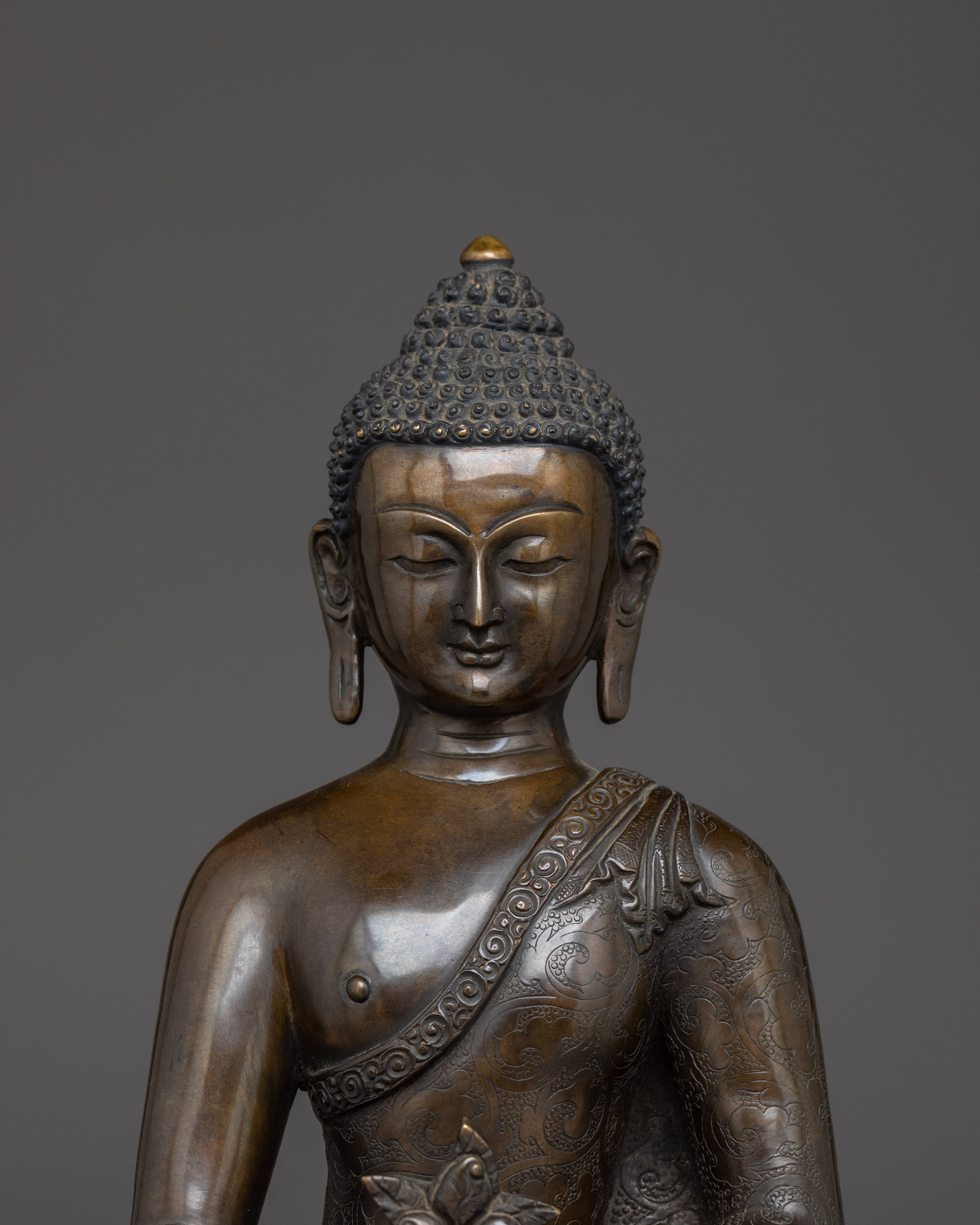 Handmade Buddhist Art of Medicine Buddha | The Supreme Healer of Body and Mind
