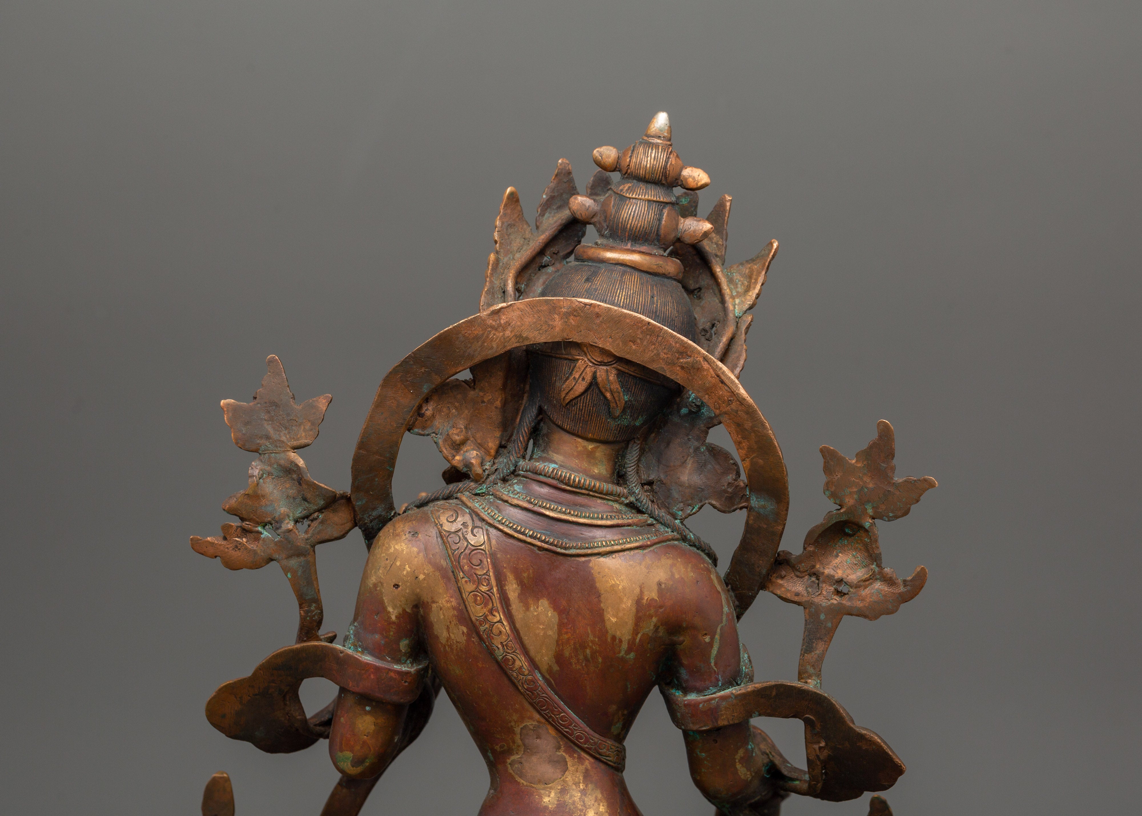White Tara Statue for Shrine | Longevity and Compassion Art
