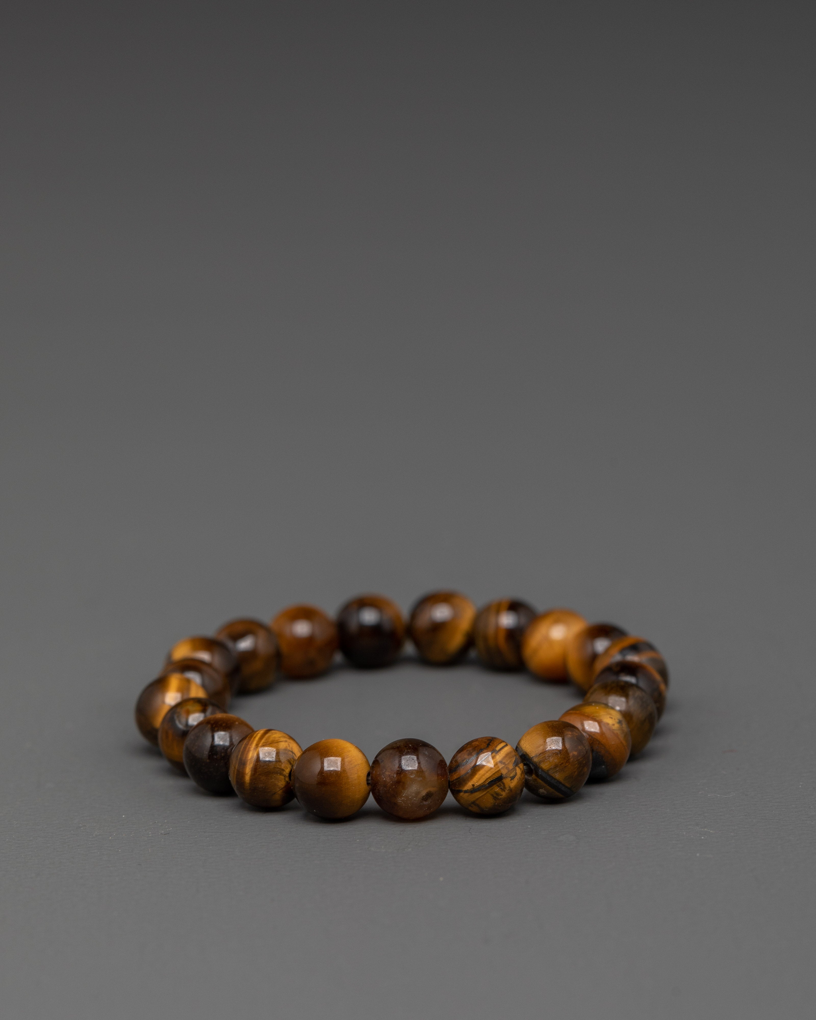 Stylish Tiger Eye Inspired Beaded Bracelet | Stylish 8mm Stretch Wristband